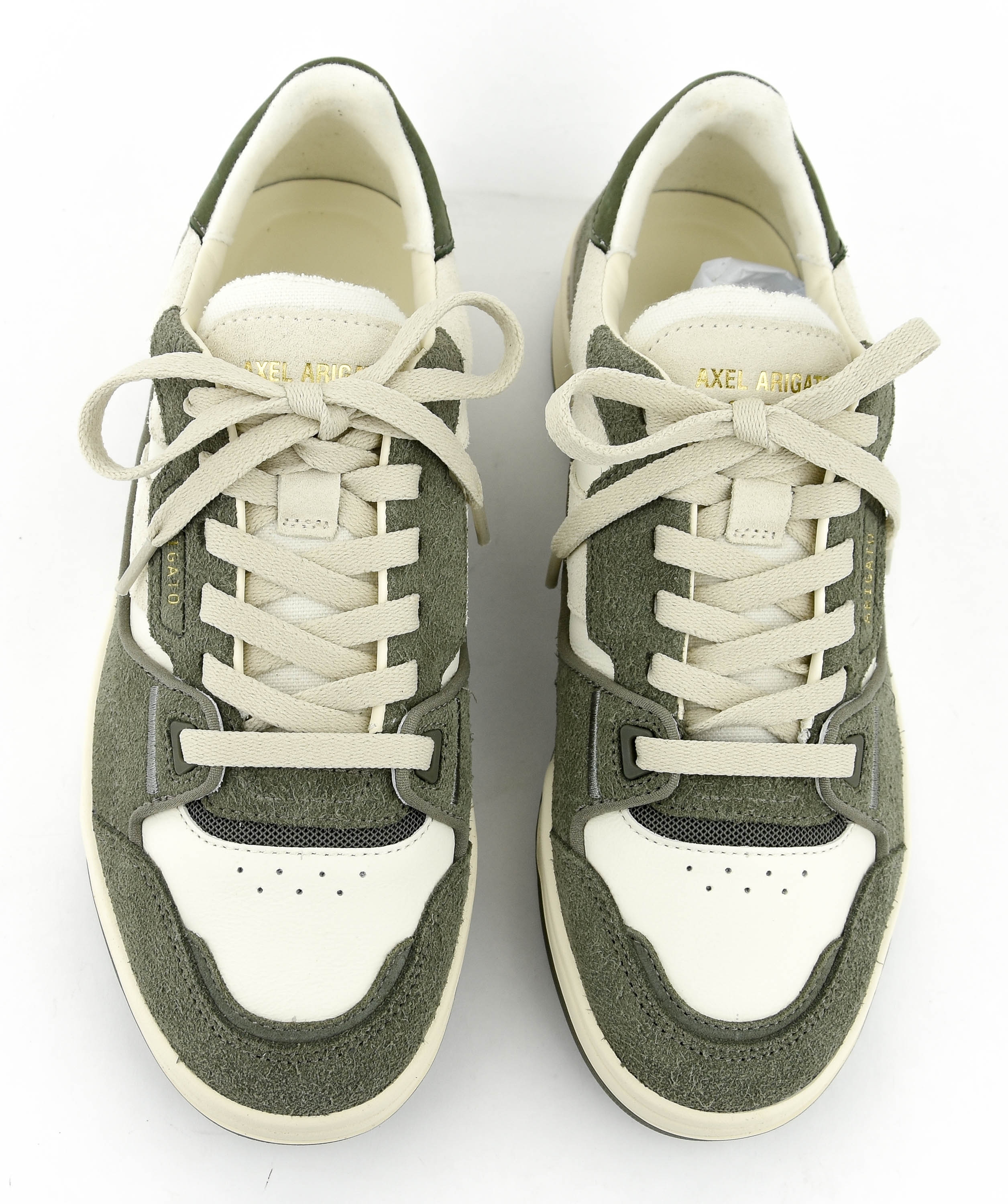 AXEL ARIGATO CLAY SNEAKER LIGHT BEIGE/GREEN