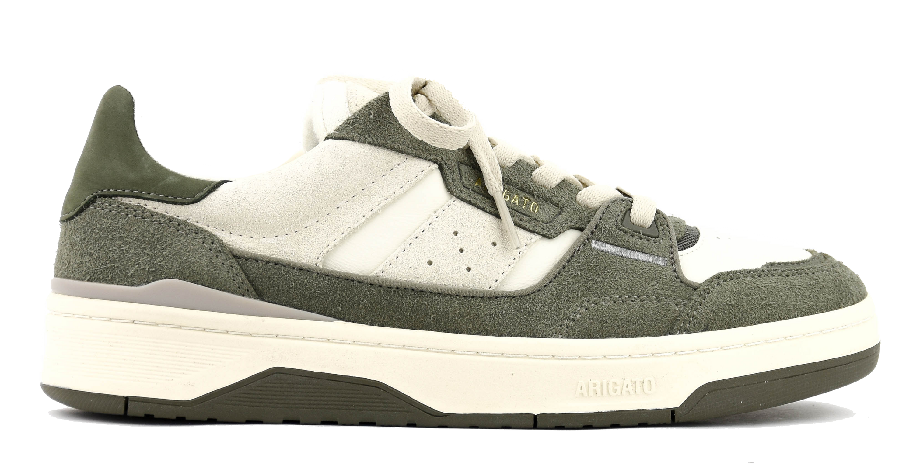 AXEL ARIGATO CLAY SNEAKER LIGHT BEIGE/GREEN