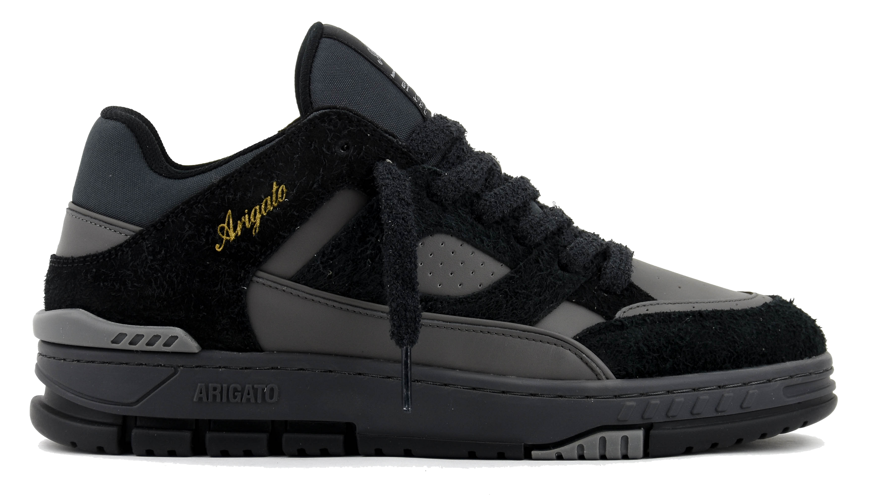 AXEL ARIGATO AREA LOW FLUFFY BLACK OFFBLACK