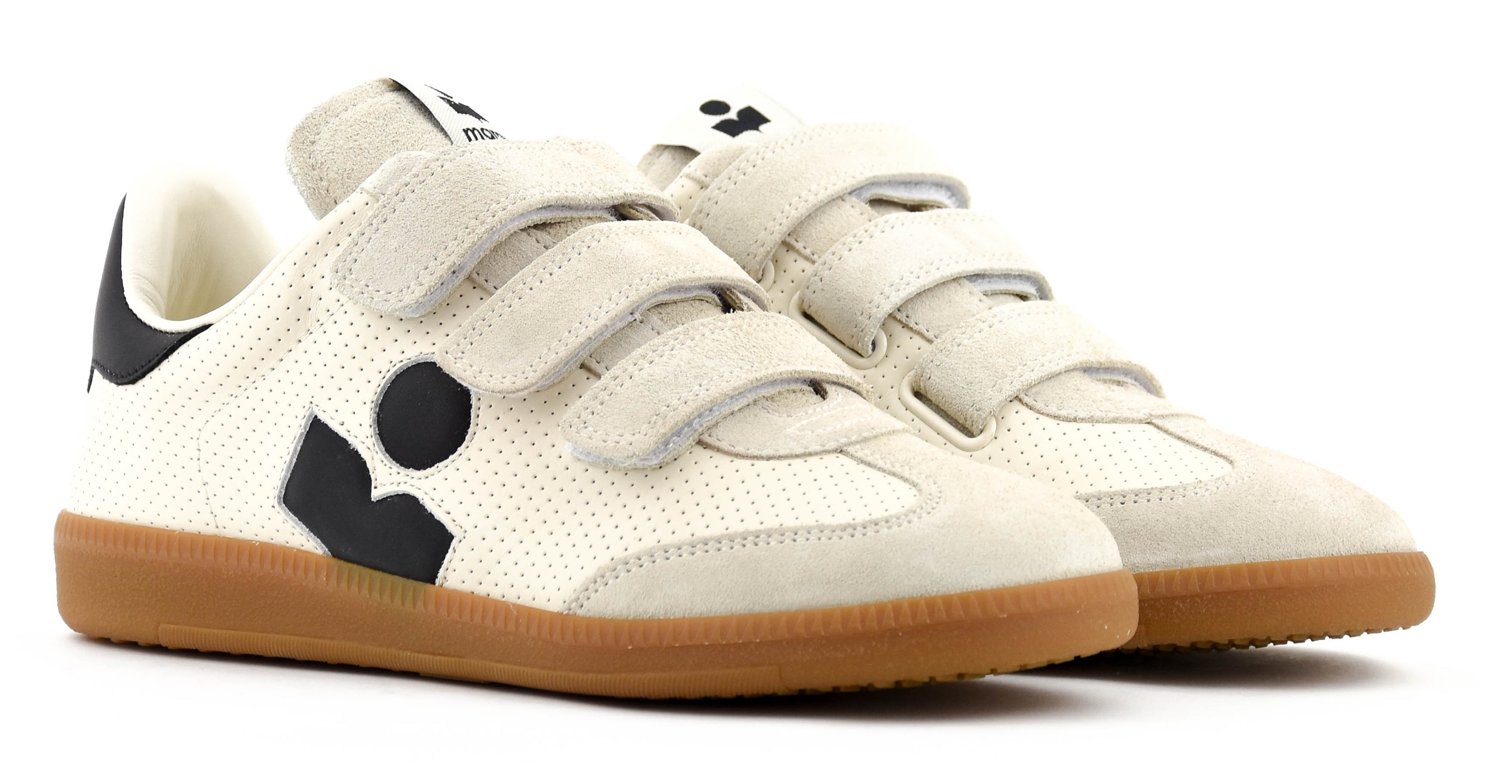 ISABEL MARANT BETH SNEAKER CHALK BLACK