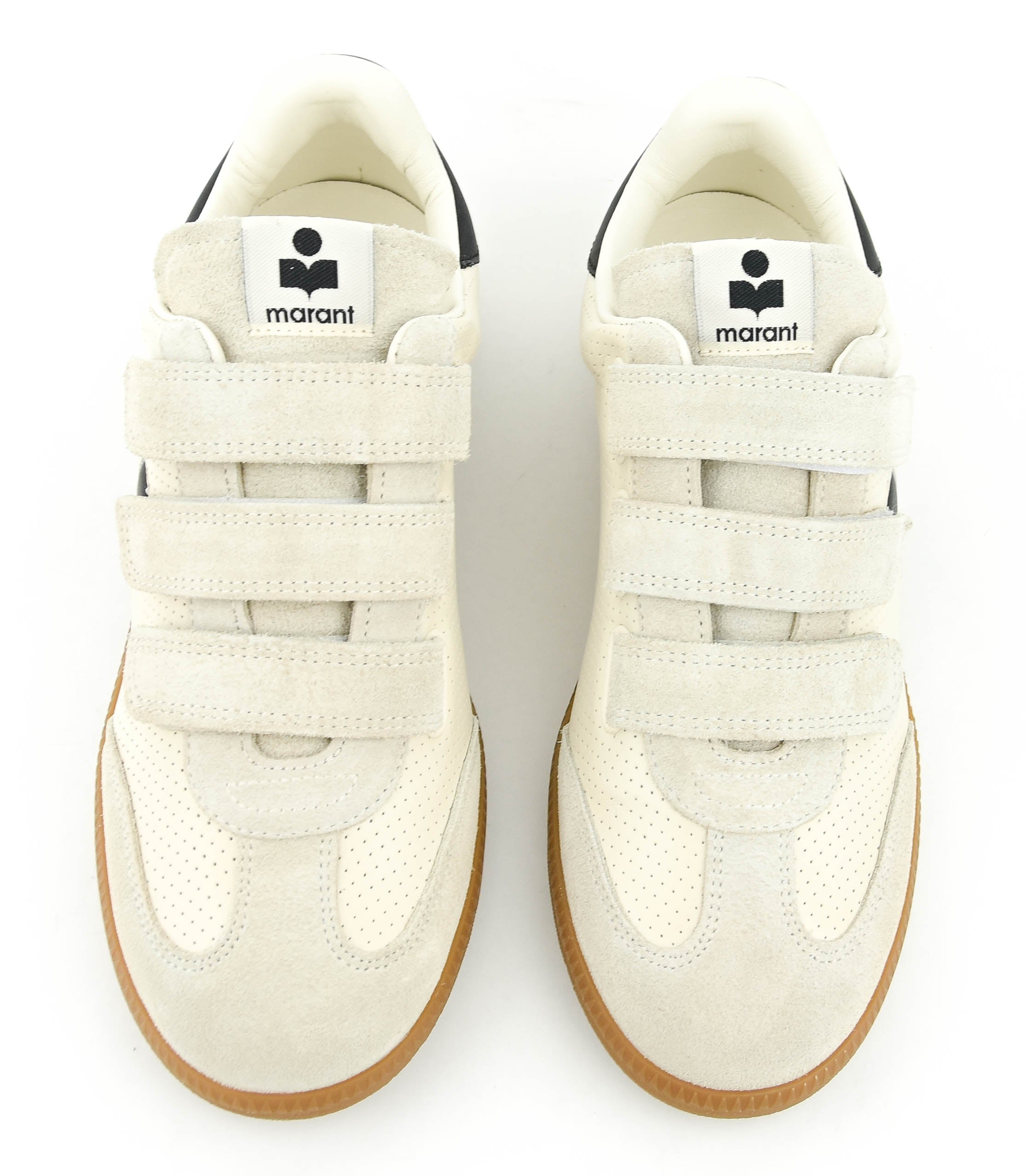 ISABEL MARANT BETH SNEAKER CHALK BLACK