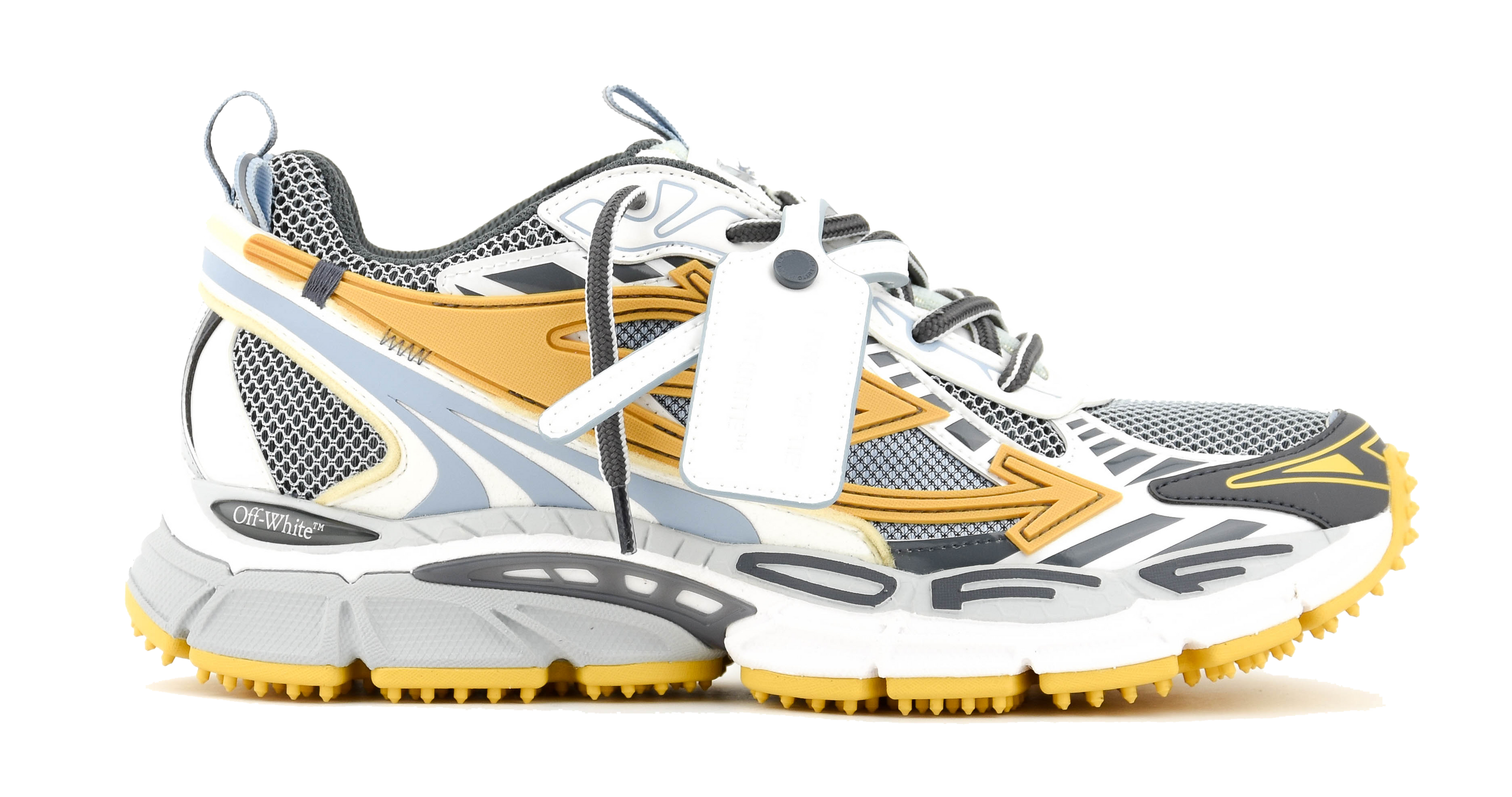 OFFWHITE BE RIGHT BACK GREY YELLOW