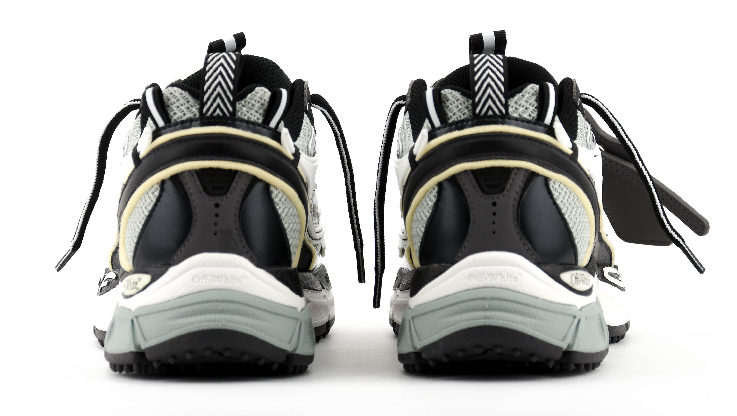 OFFWHITE BE RIGHT BACK LIGHT GREY BLACK