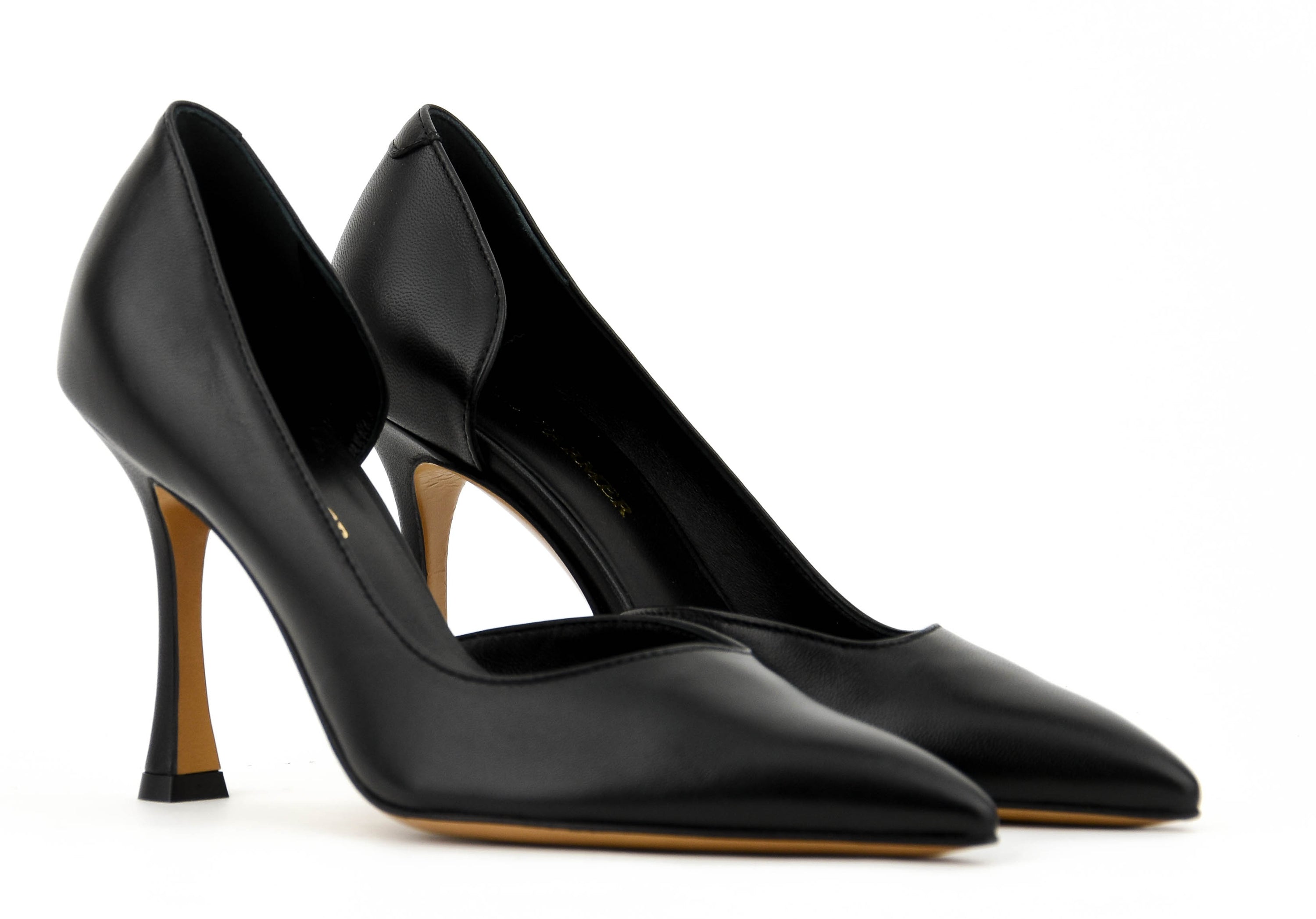 PAUL WARMER D'ORSAY PUMP NAPPA BLACK