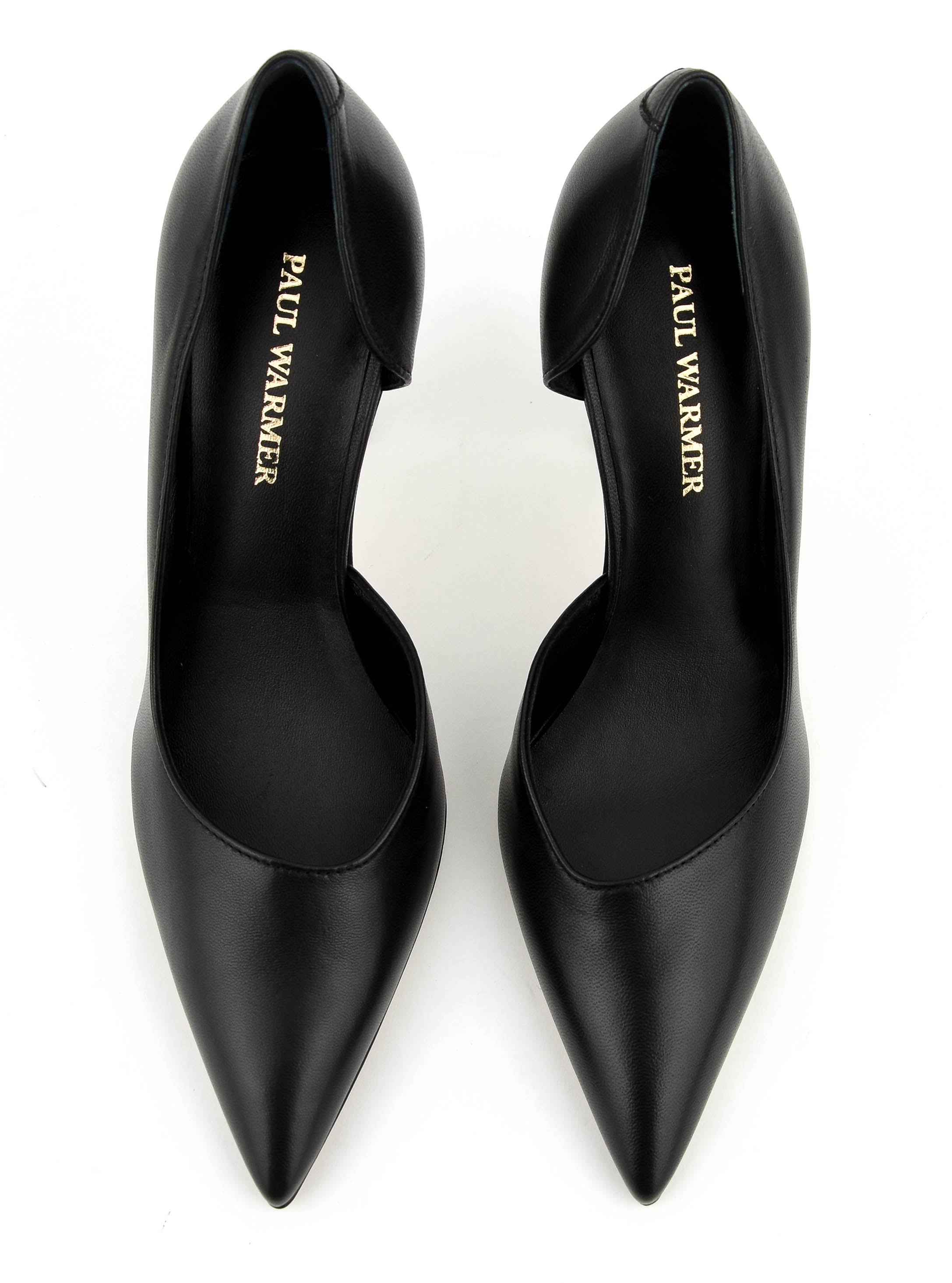 PAUL WARMER D'ORSAY PUMP NAPPA BLACK