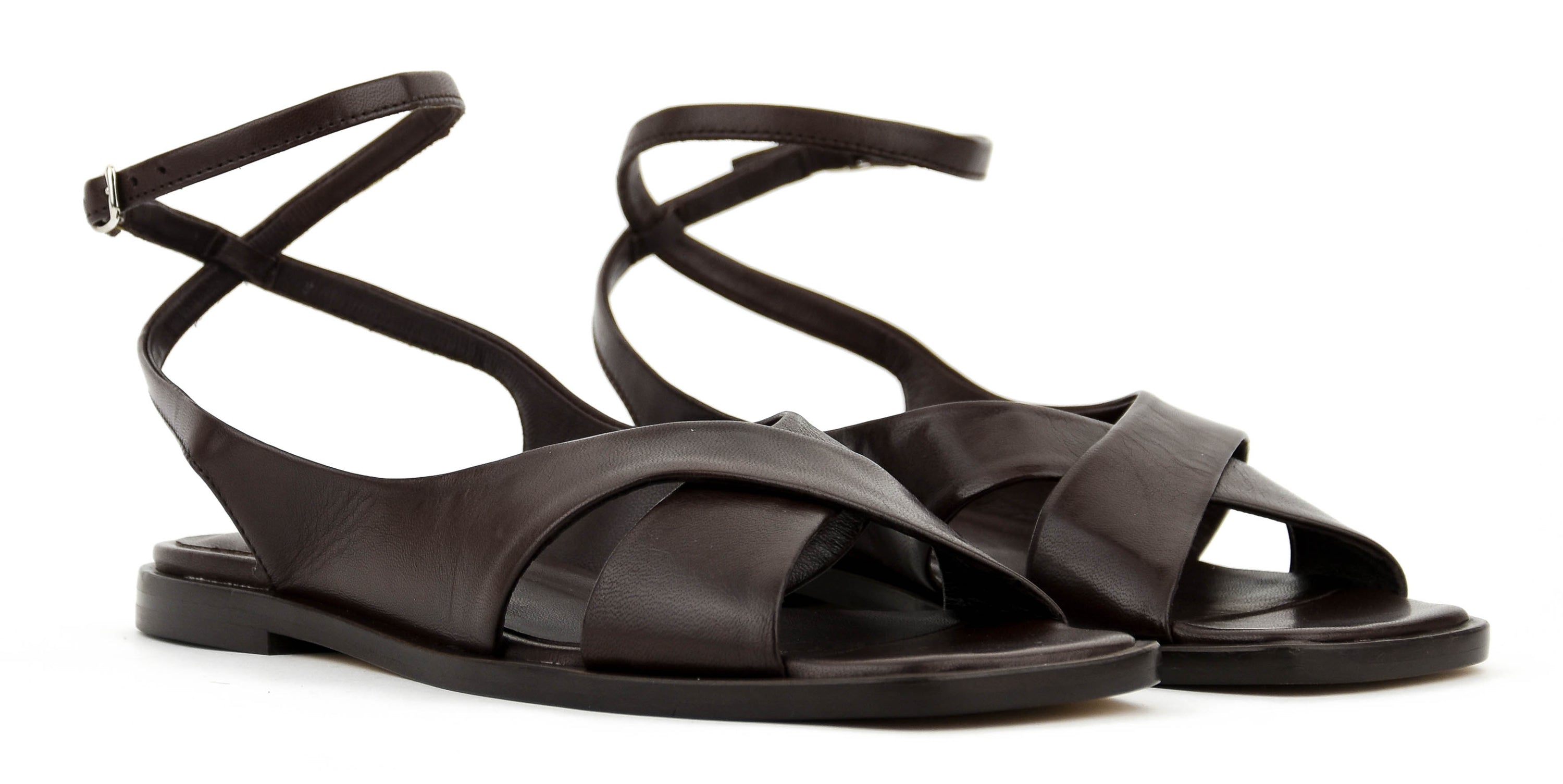 PAUL WARMER EMMA SANDAL BROWN
