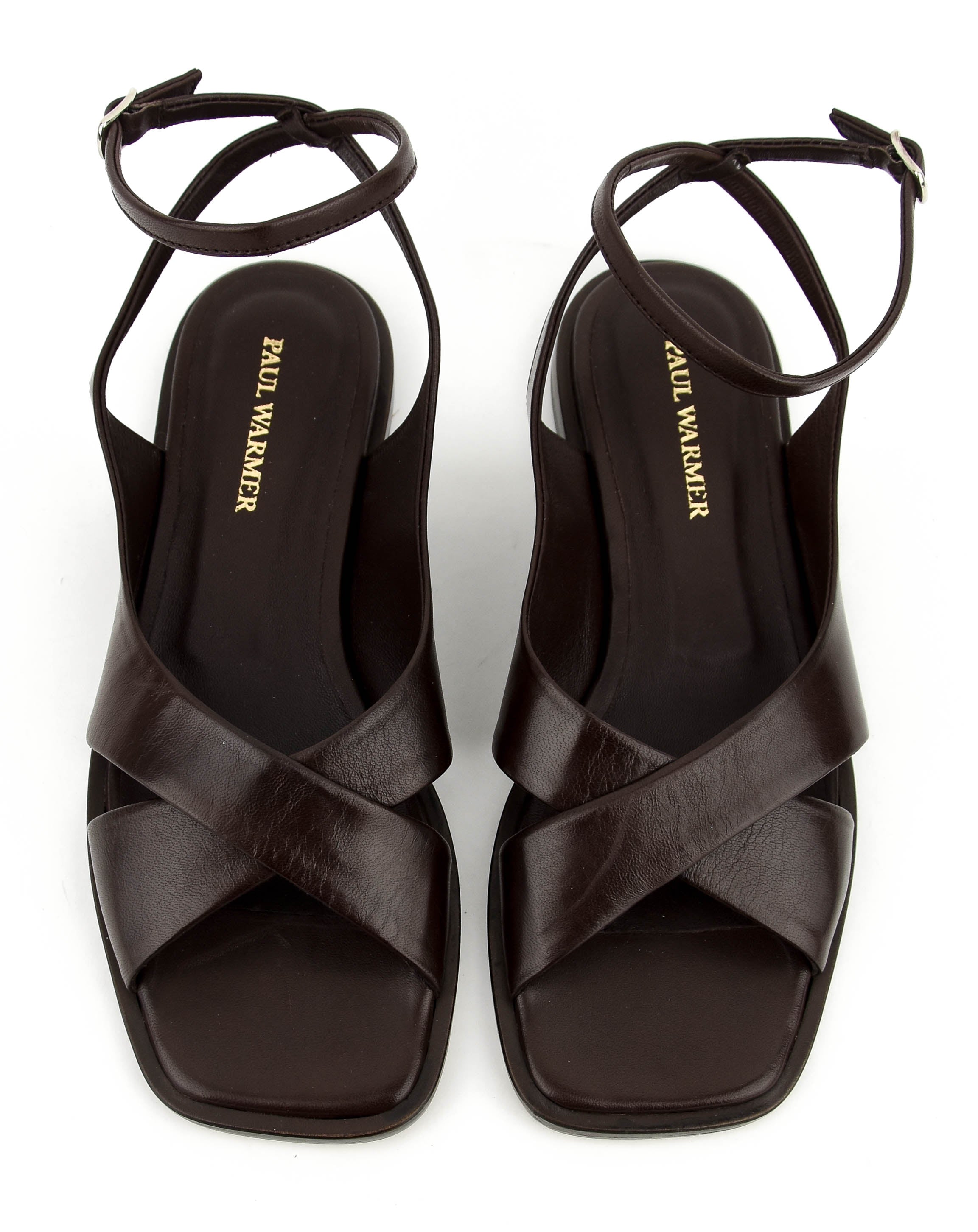 PAUL WARMER EMMA SANDAL BROWN