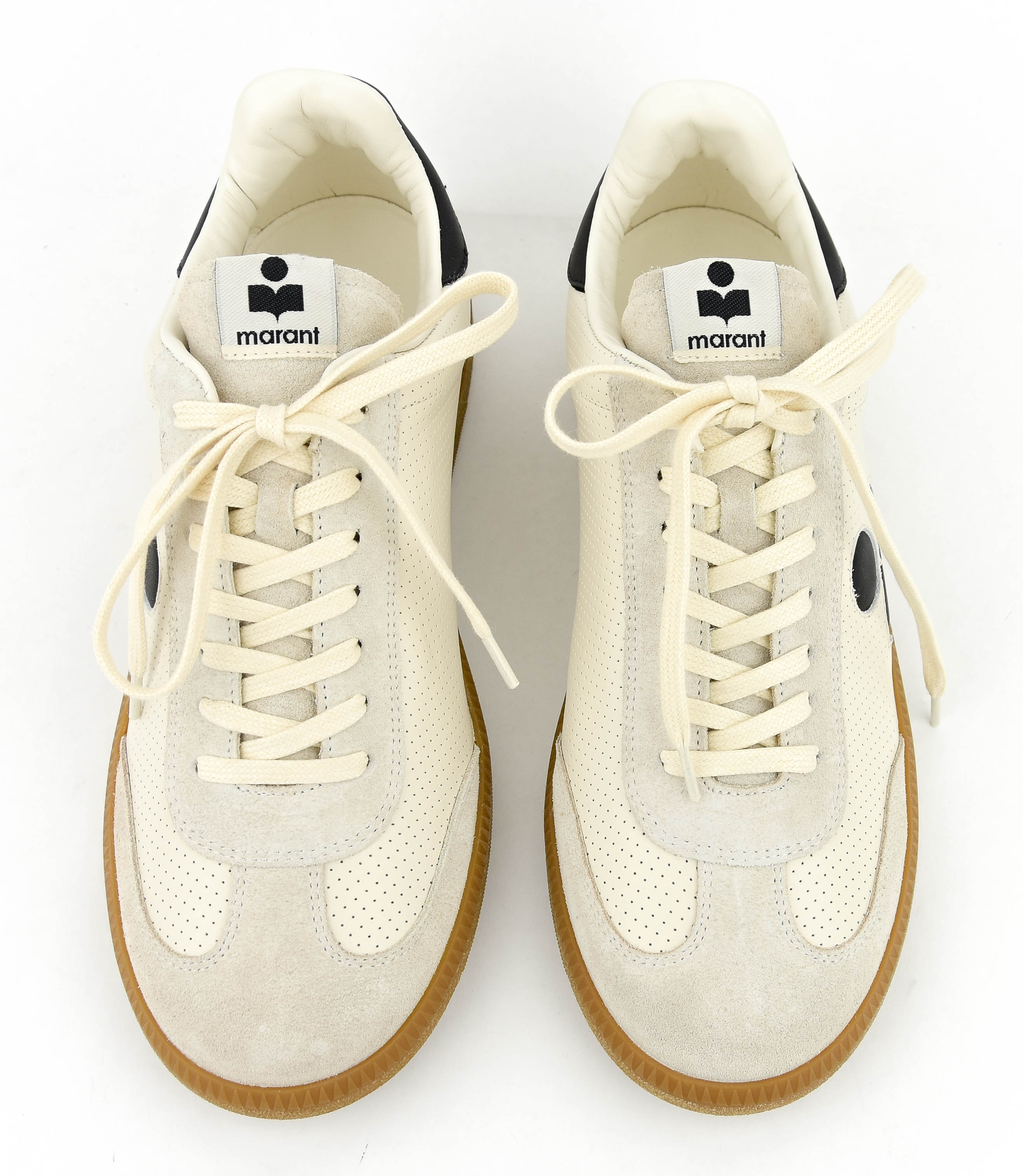 ISABEL MARANT BRYCY SNEAKER CHALK BLACK