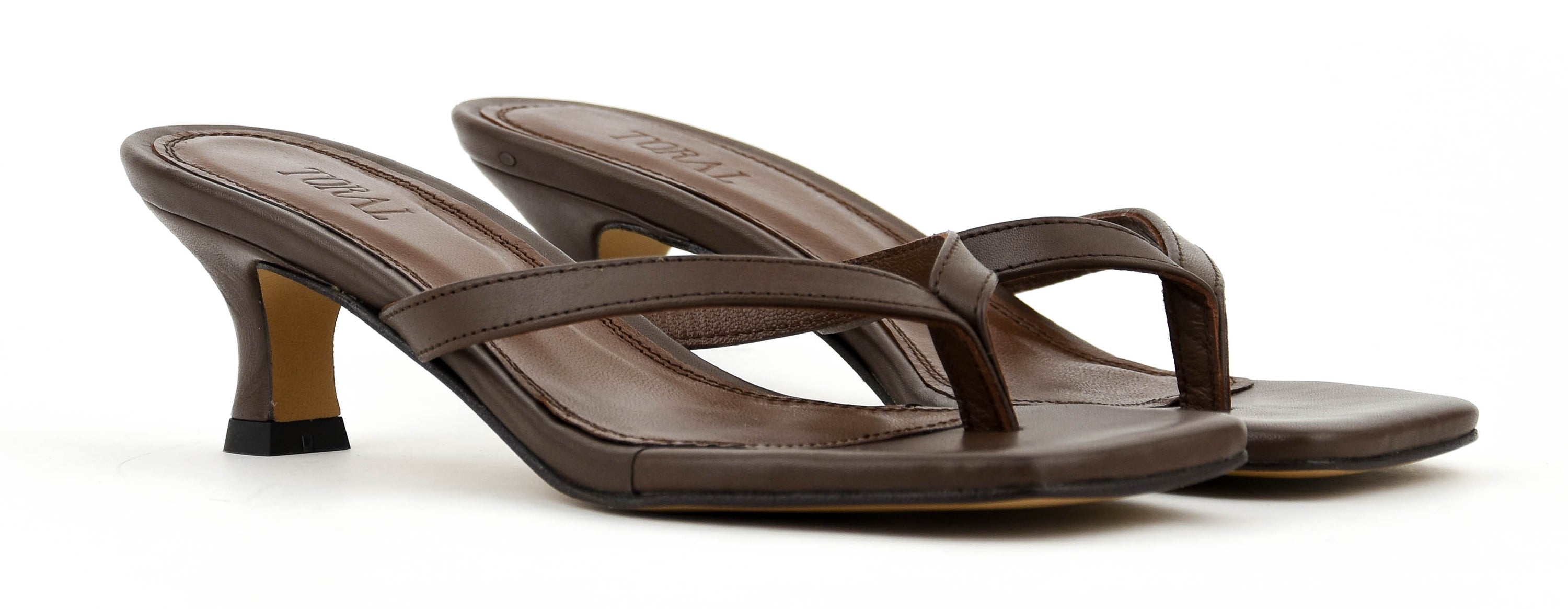 TORAL ROCIO THONG SANDAL BROWN