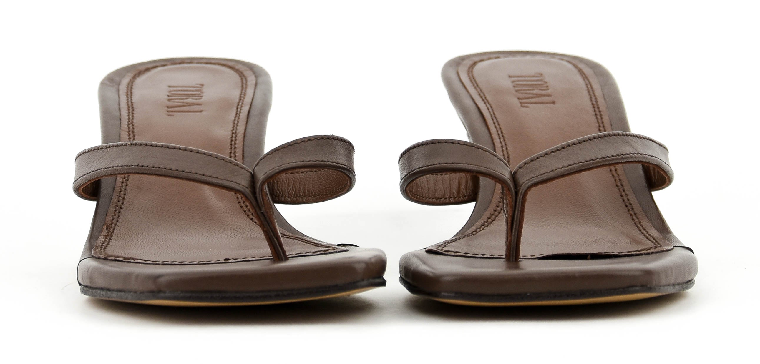 TORAL ROCIO THONG SANDAL BROWN