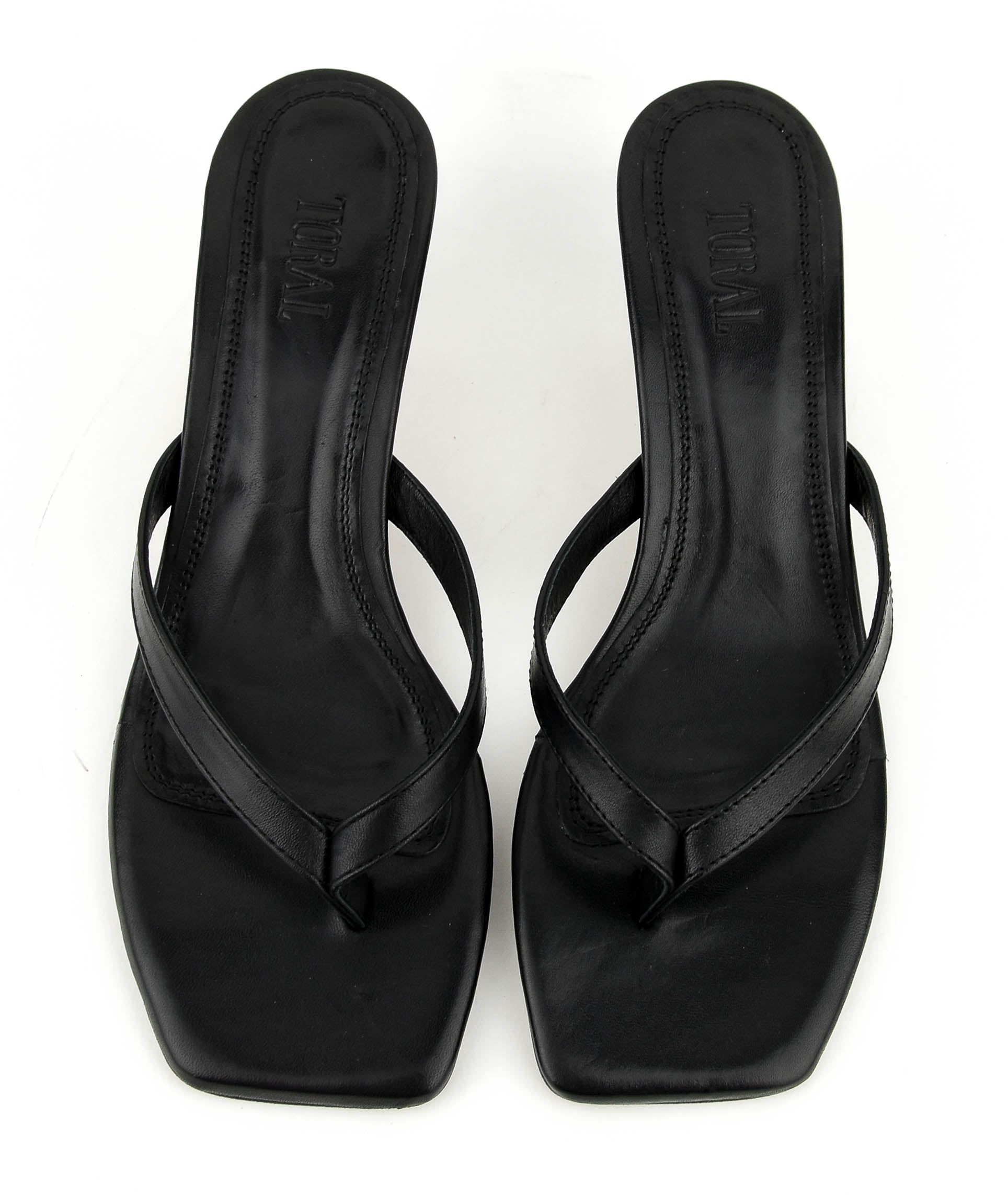 TORAL ROCIO THONG SANDAL BLACK