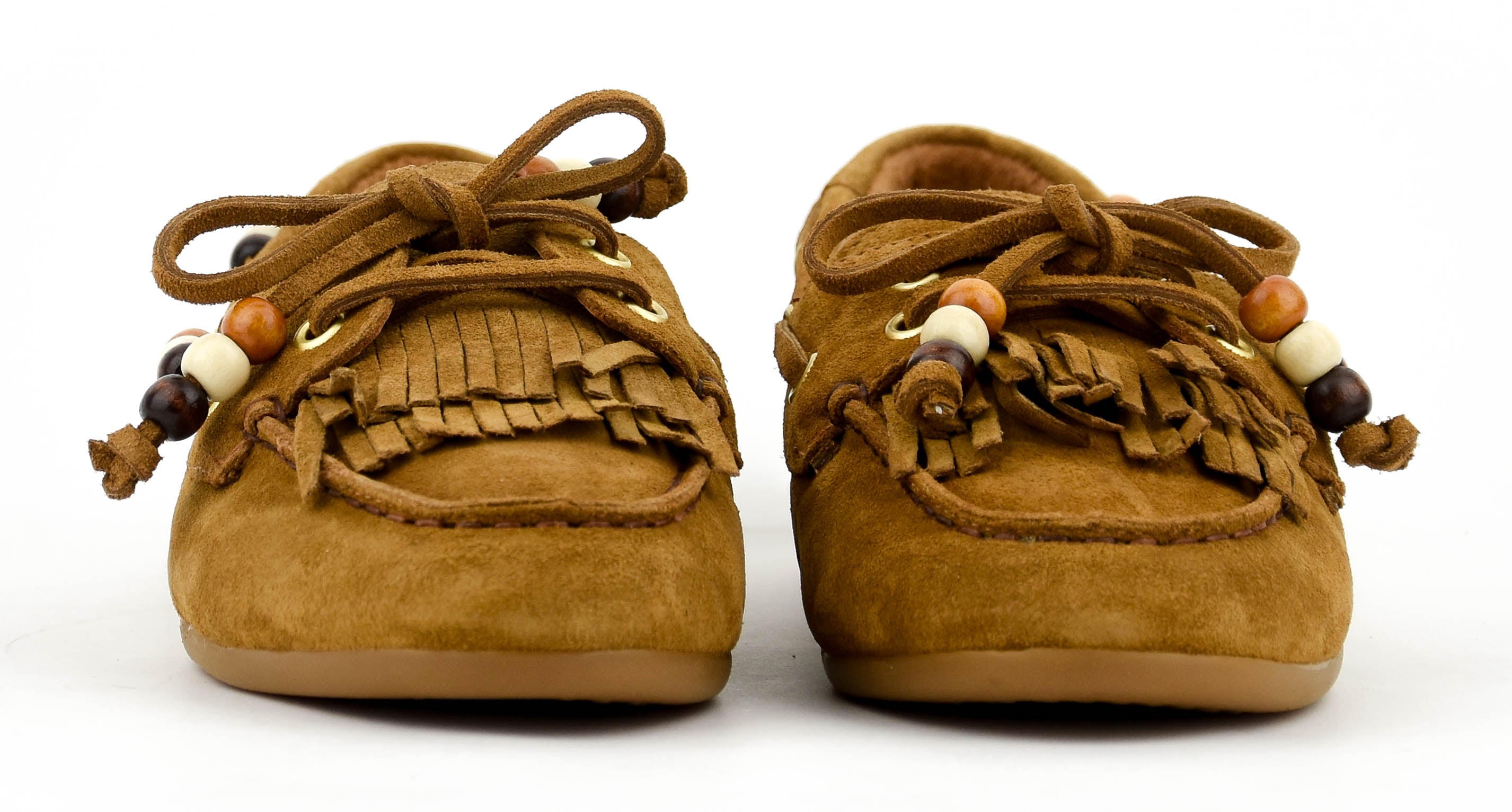 TORAL BOAT SHOE FRINGES TAN