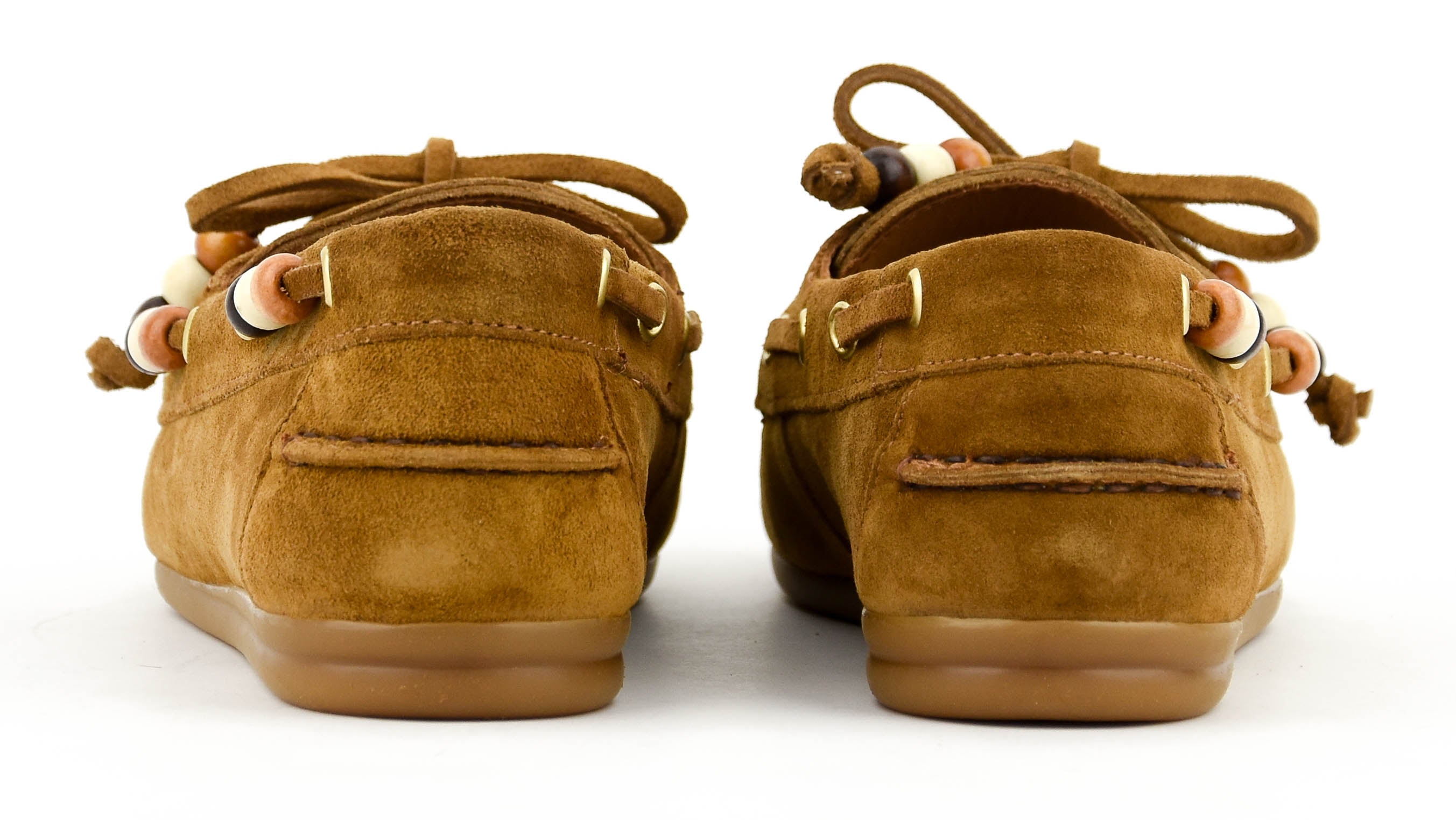 TORAL BOAT SHOE FRINGES TAN