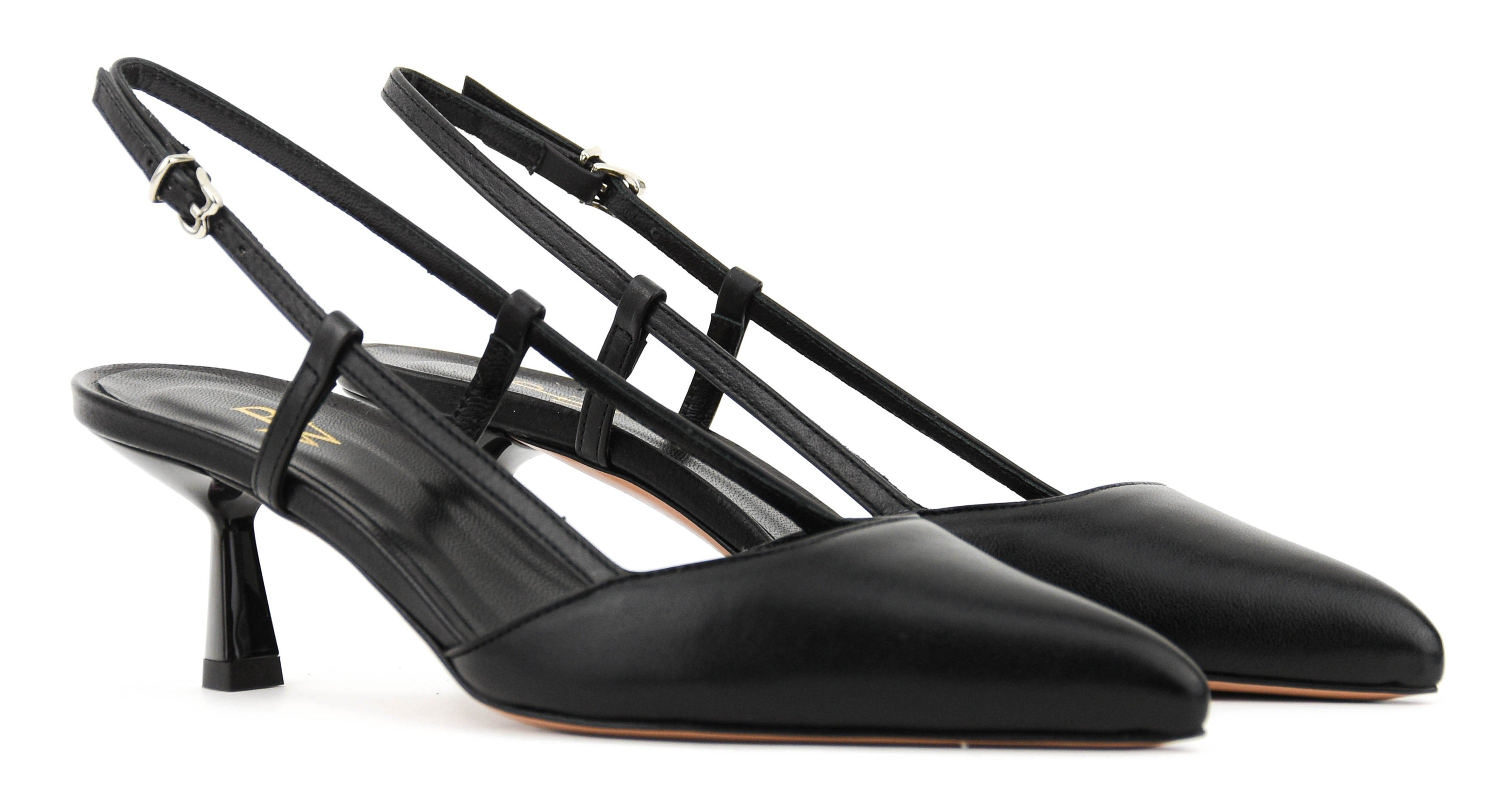 PAUL WARMER SHII PUMP SLINGBACK 50 BLACK