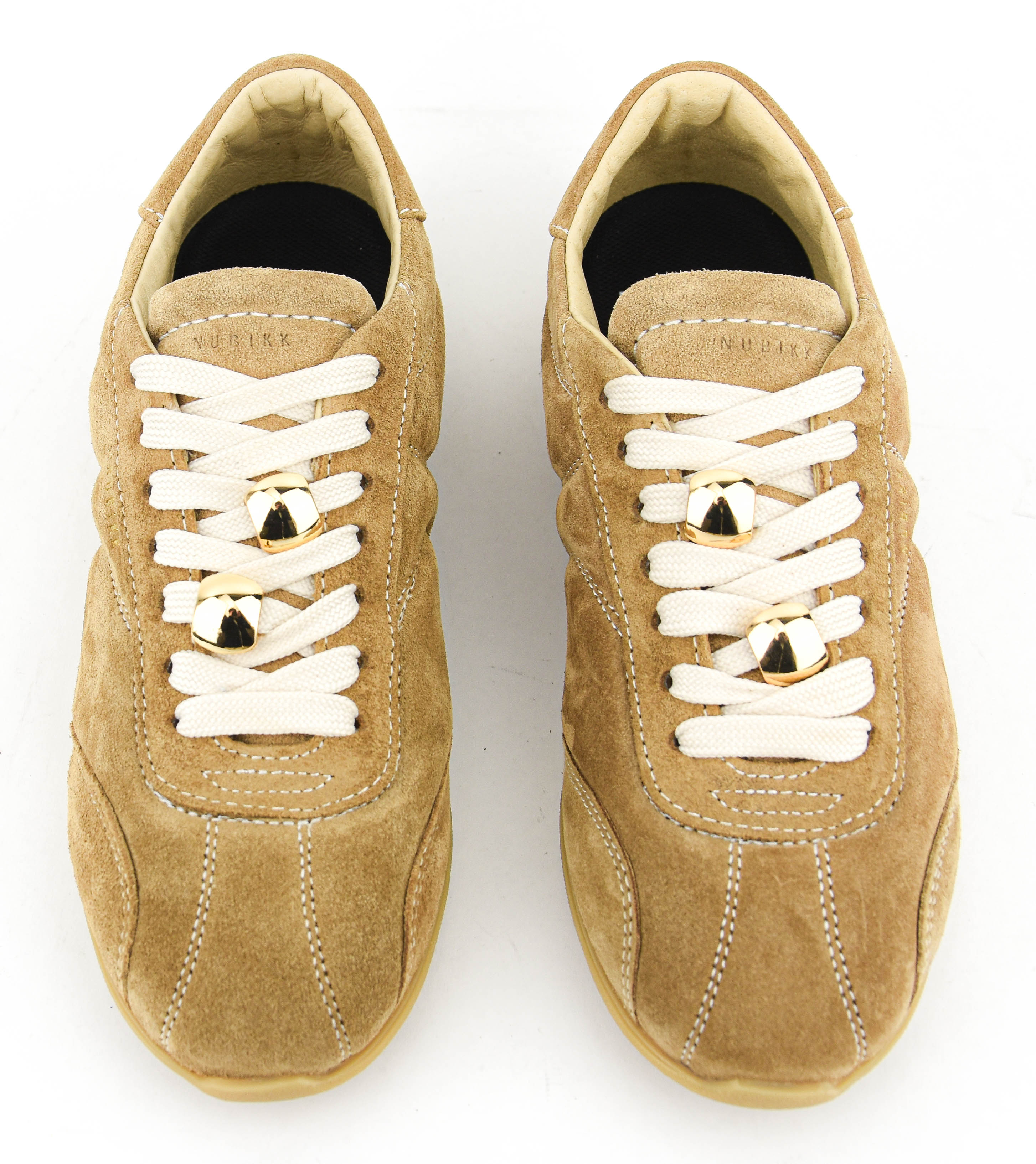 NUBIKK RILEY RUSH SNEAKER OAK SUEDE