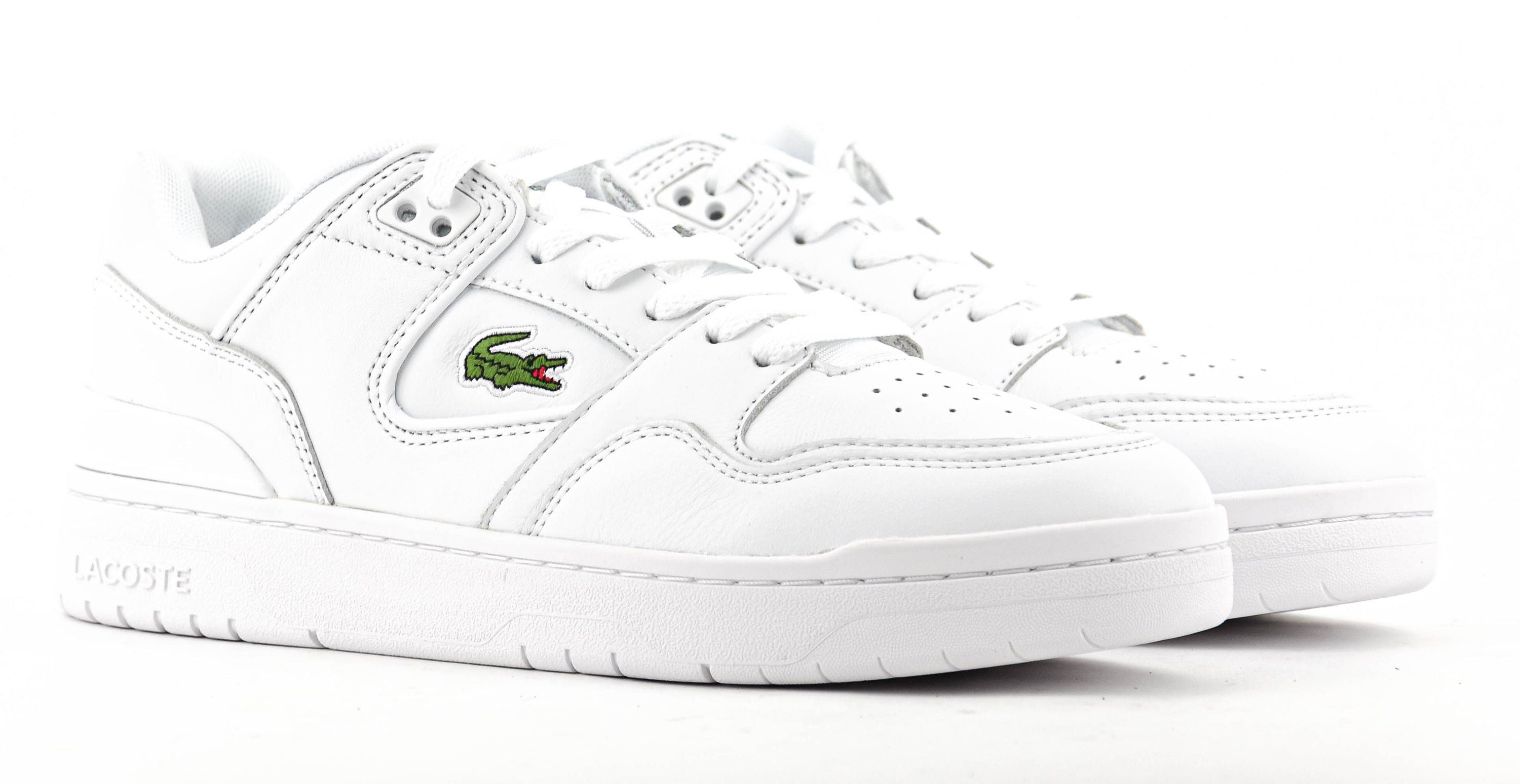 LACOSTE COURT CAGE SNEAKER WHITE
