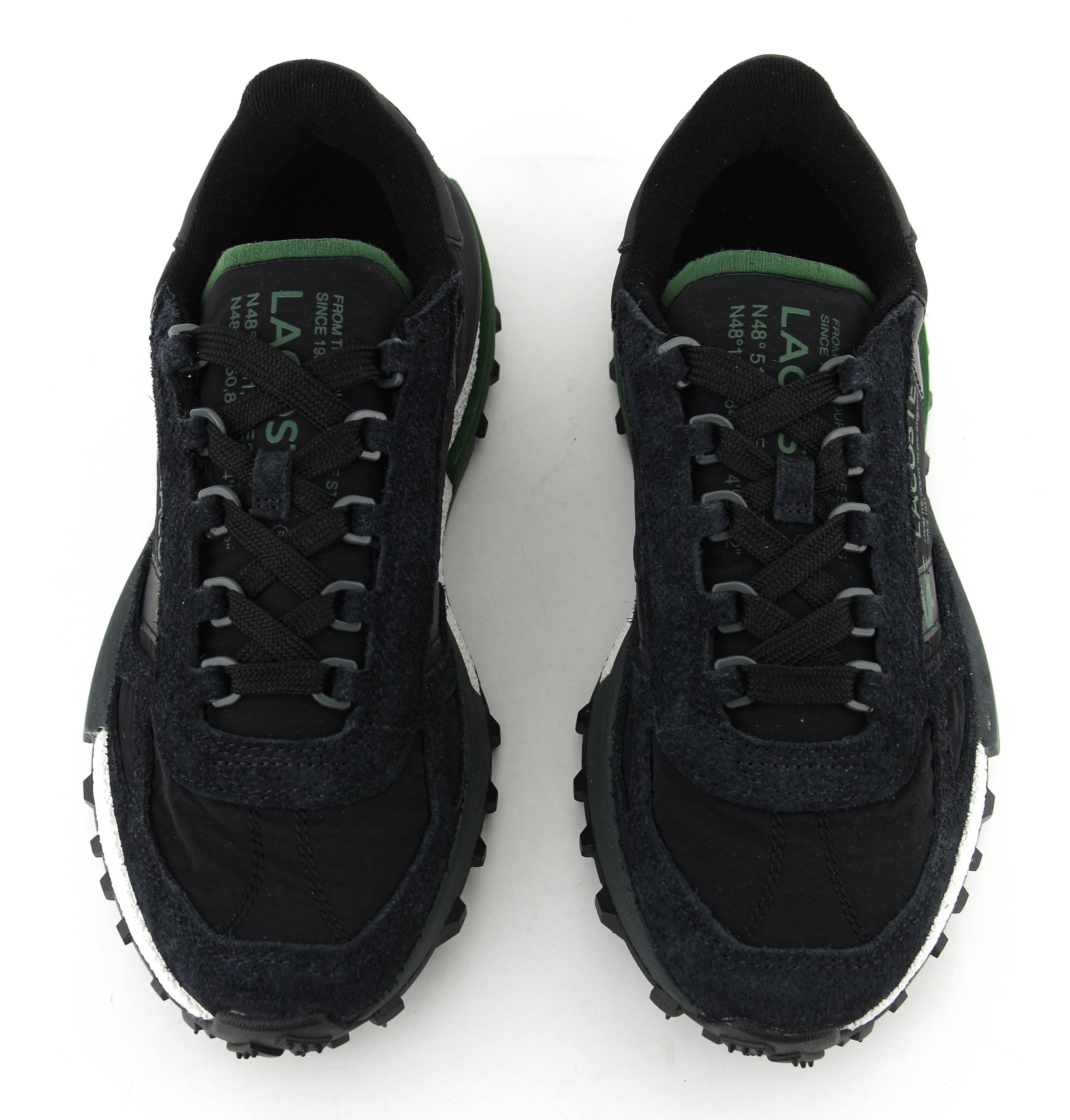 LACOSTE ELIE ACTIVE SNEAKER BLACK BROWN