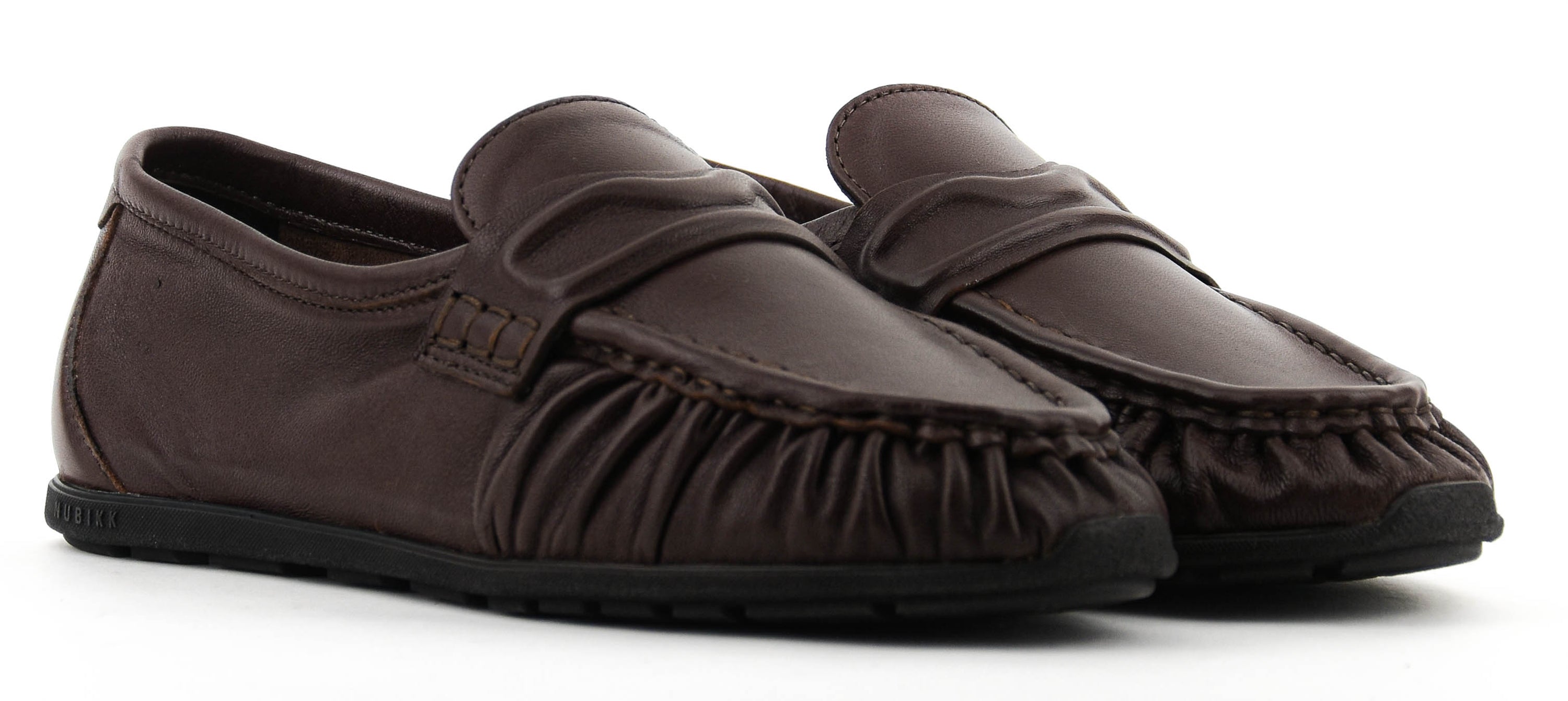 NUBIKK RILEY MIO BORDEAUX NAPPA LOAFER