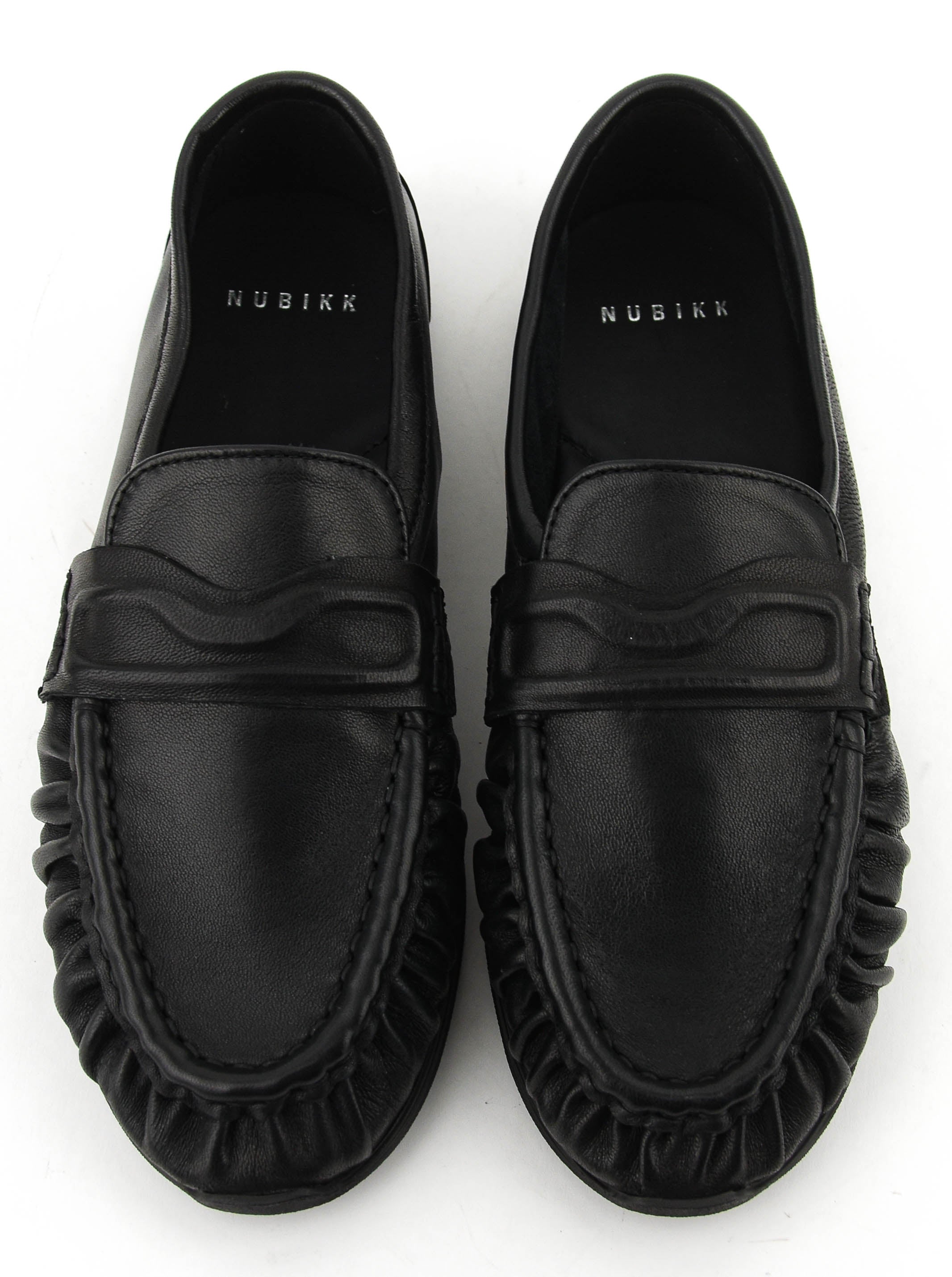 NUBIKK RILEY MIO BLACK NAPPA LOAFER