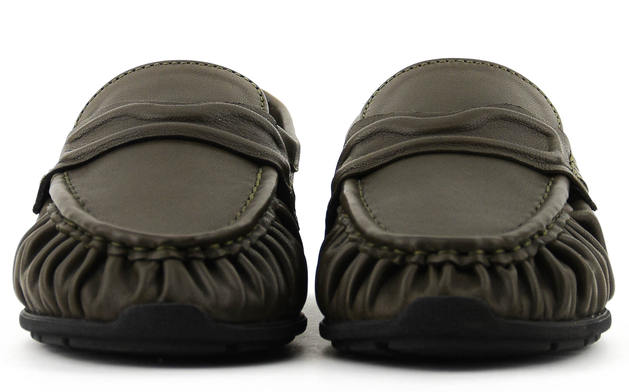 NUBIKK RILEY MIO GREEN NAPPA LOAFER