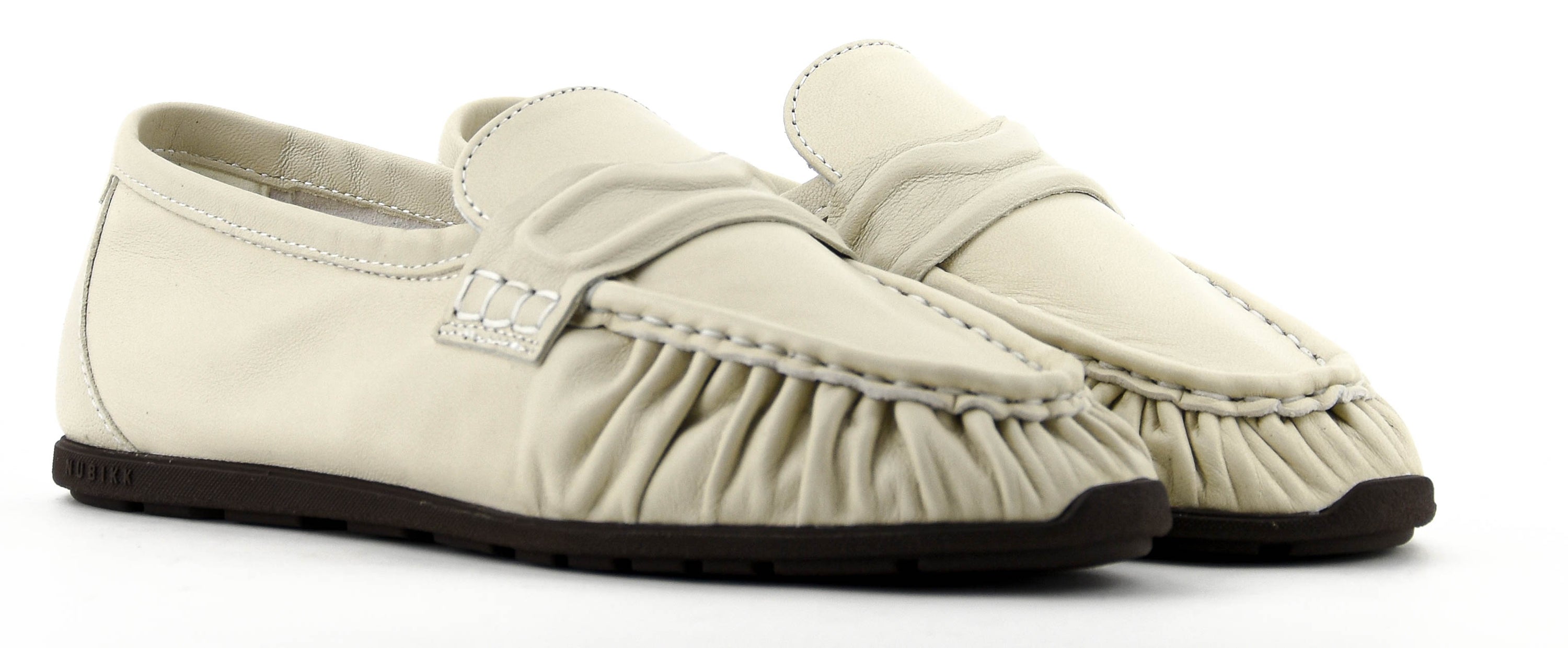 NUBIKK RILEY MIO OFFWHITE NAPPA LOAFER