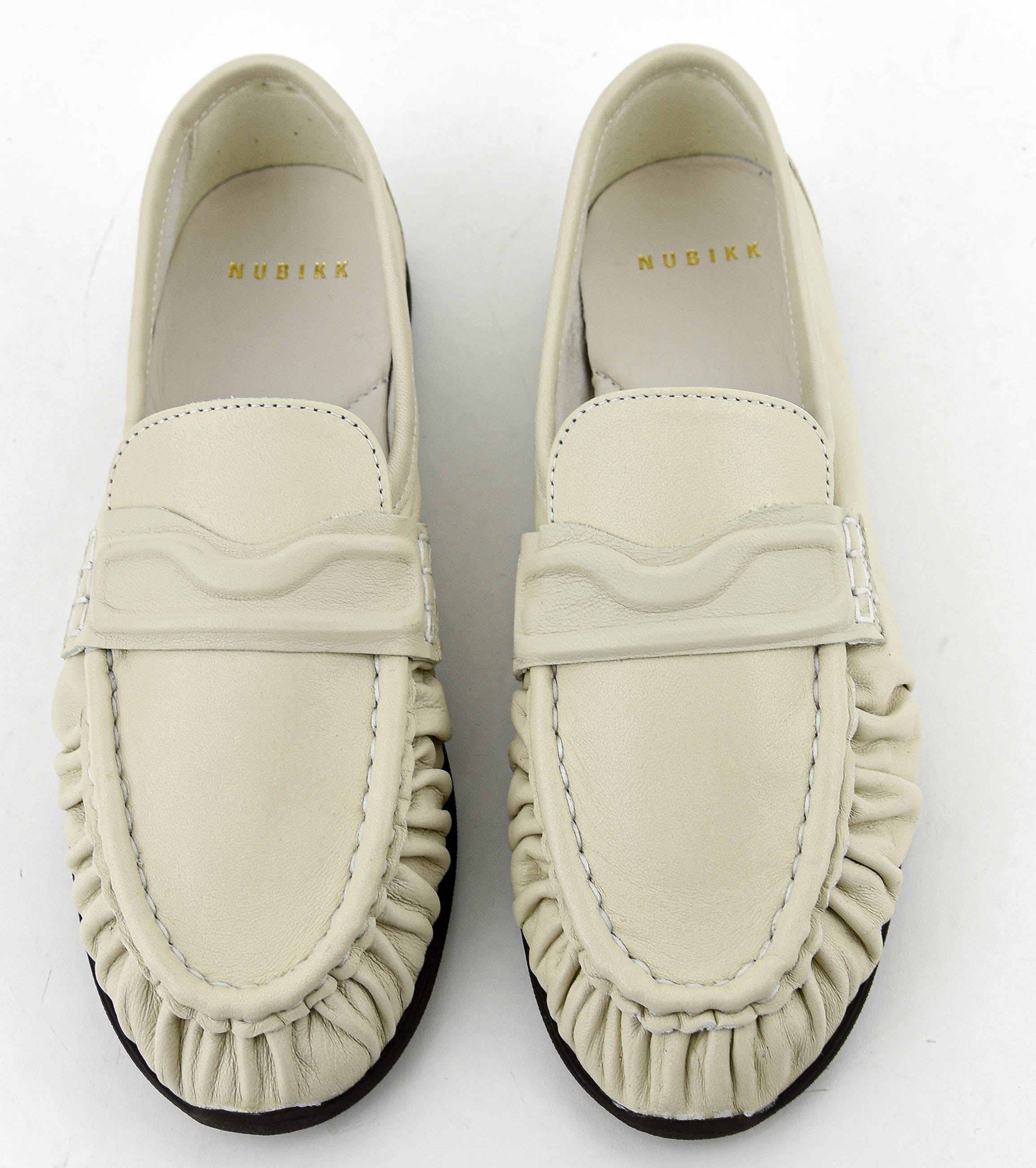 NUBIKK RILEY MIO OFFWHITE NAPPA LOAFER