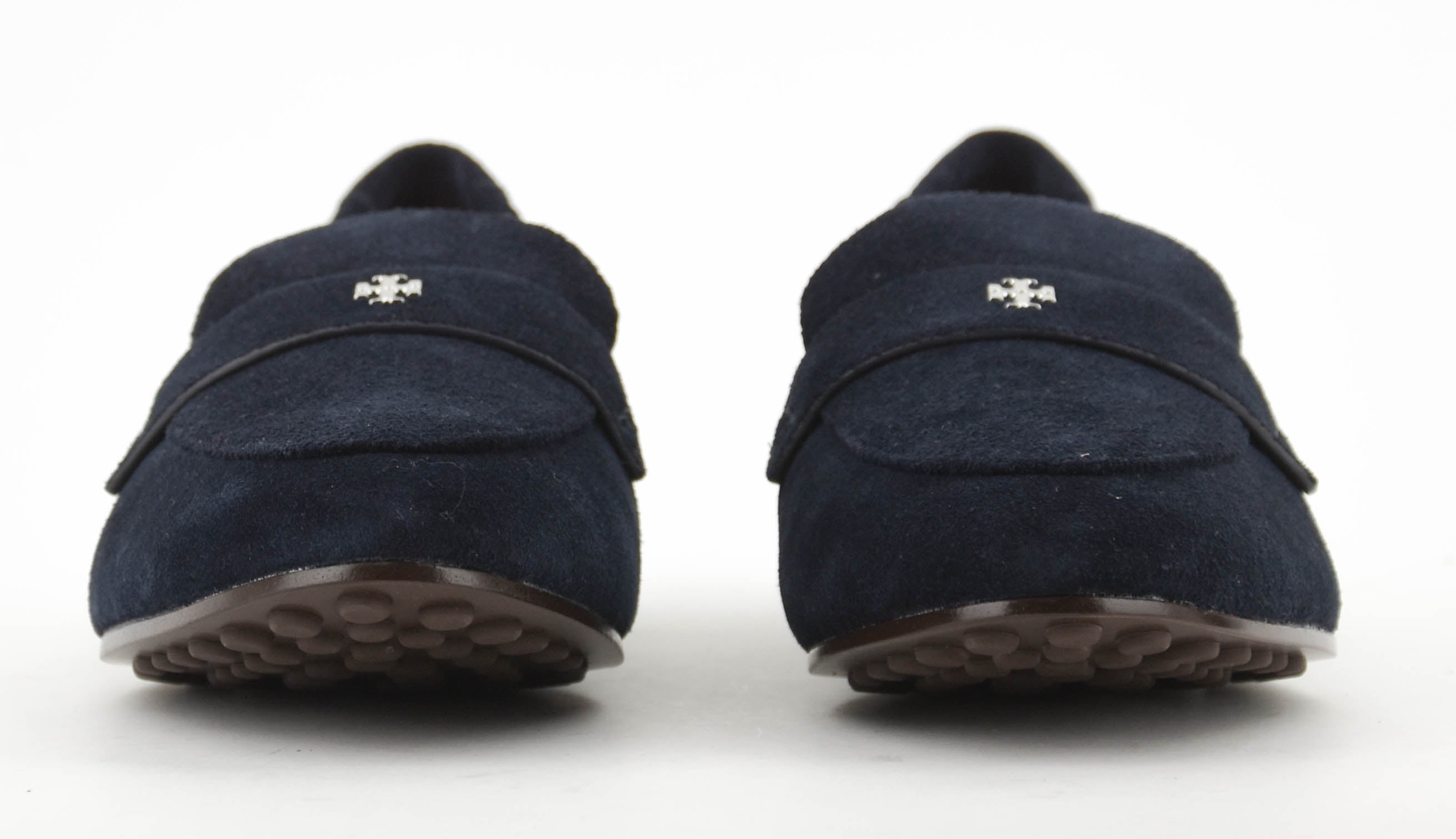 TORY BURCH BALLET LOAFER NAVY SUEDE