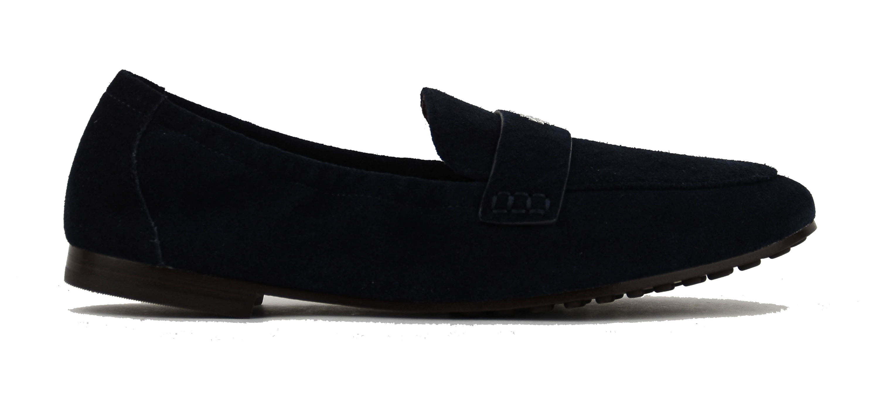 TORY BURCH BALLET LOAFER NAVY SUEDE