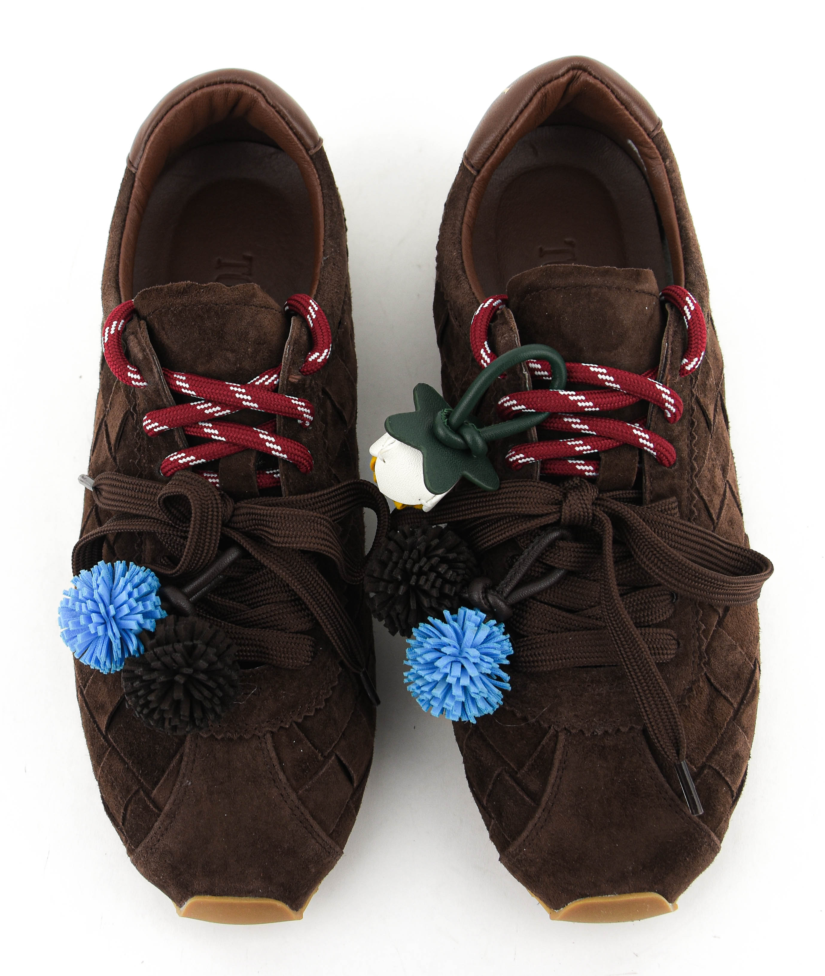 TORAL ERIN SNEAKER BROWNISH RED SUEDE