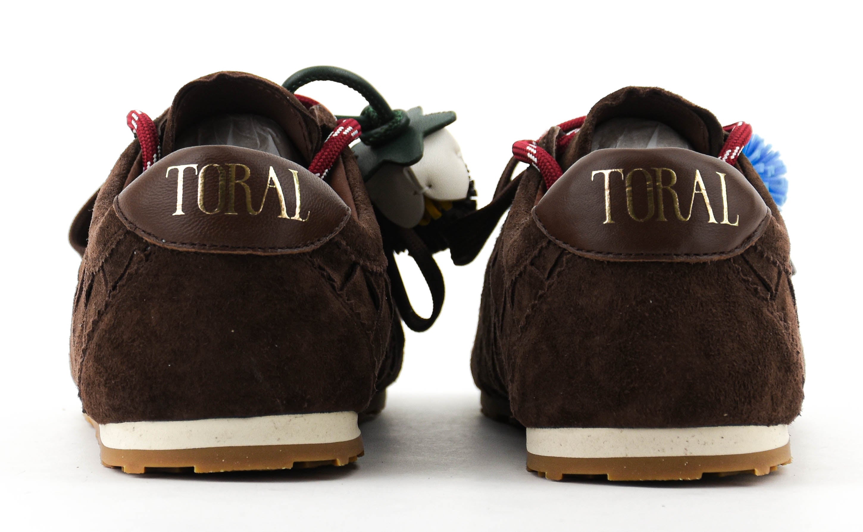 TORAL ERIN SNEAKER BROWNISH RED SUEDE