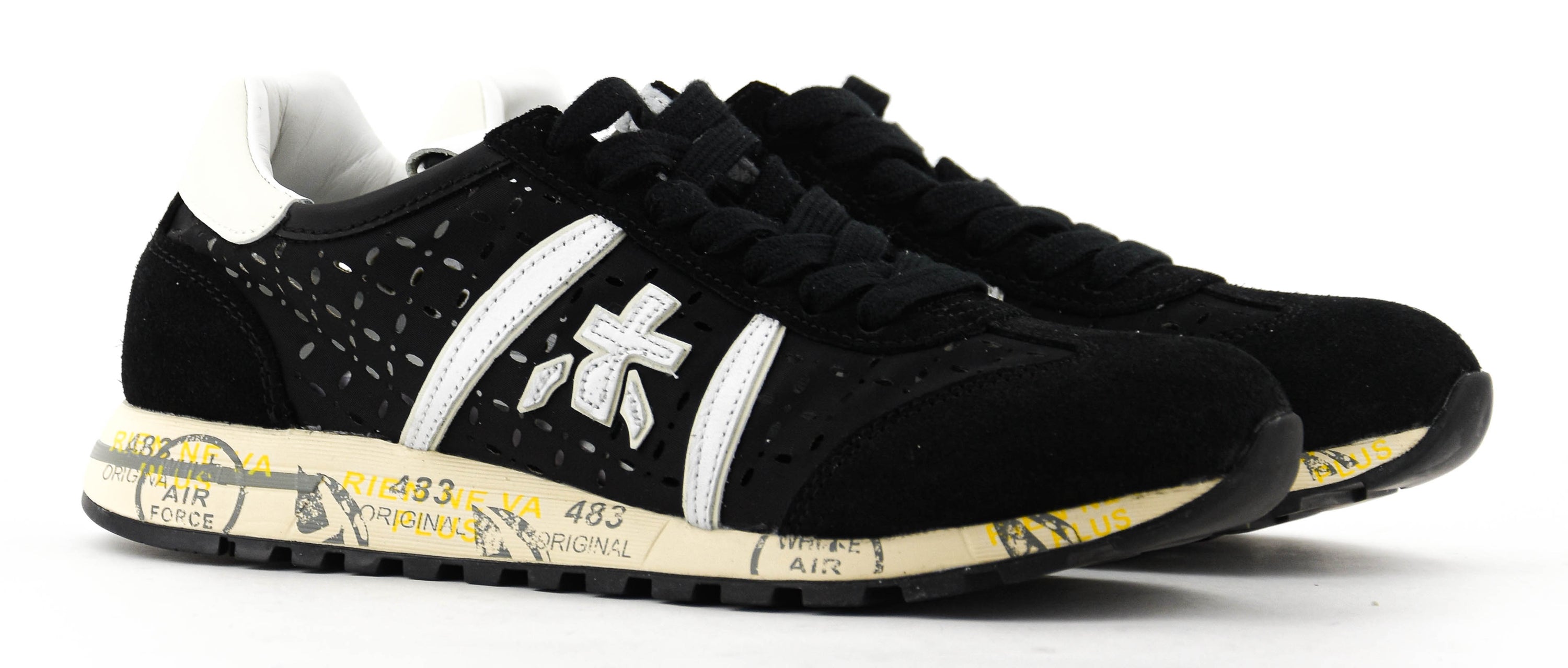 PREMIATA LUCYD SNEAKER PERFO BLACK