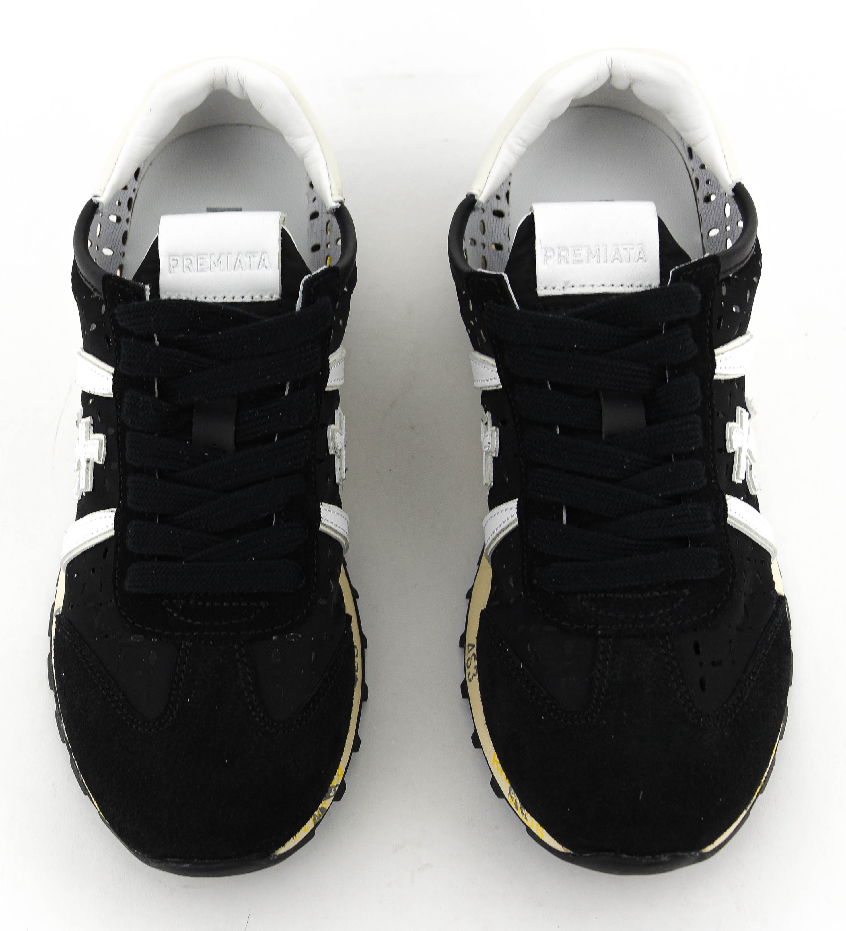 PREMIATA LUCYD SNEAKER PERFO BLACK