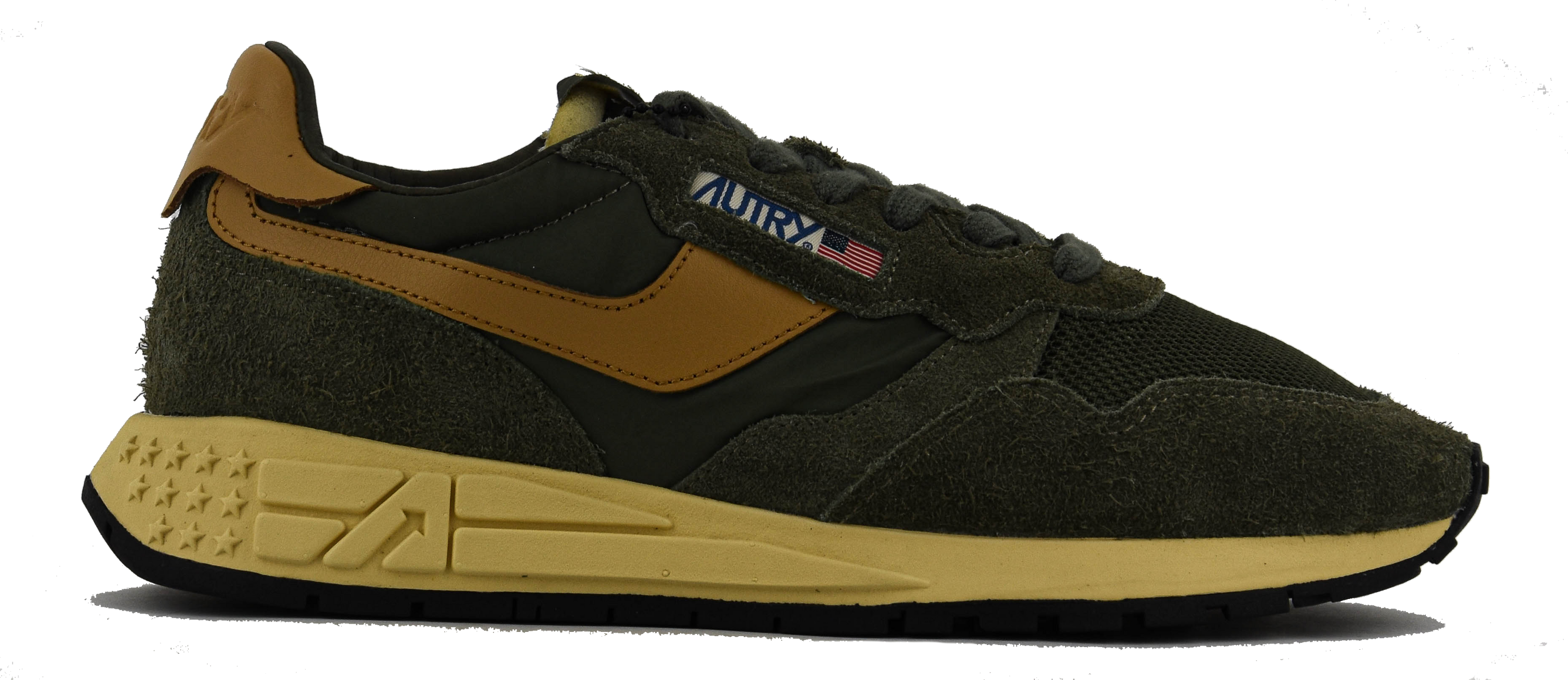 AUTRY REELWIND MAN GREEN CAMEL