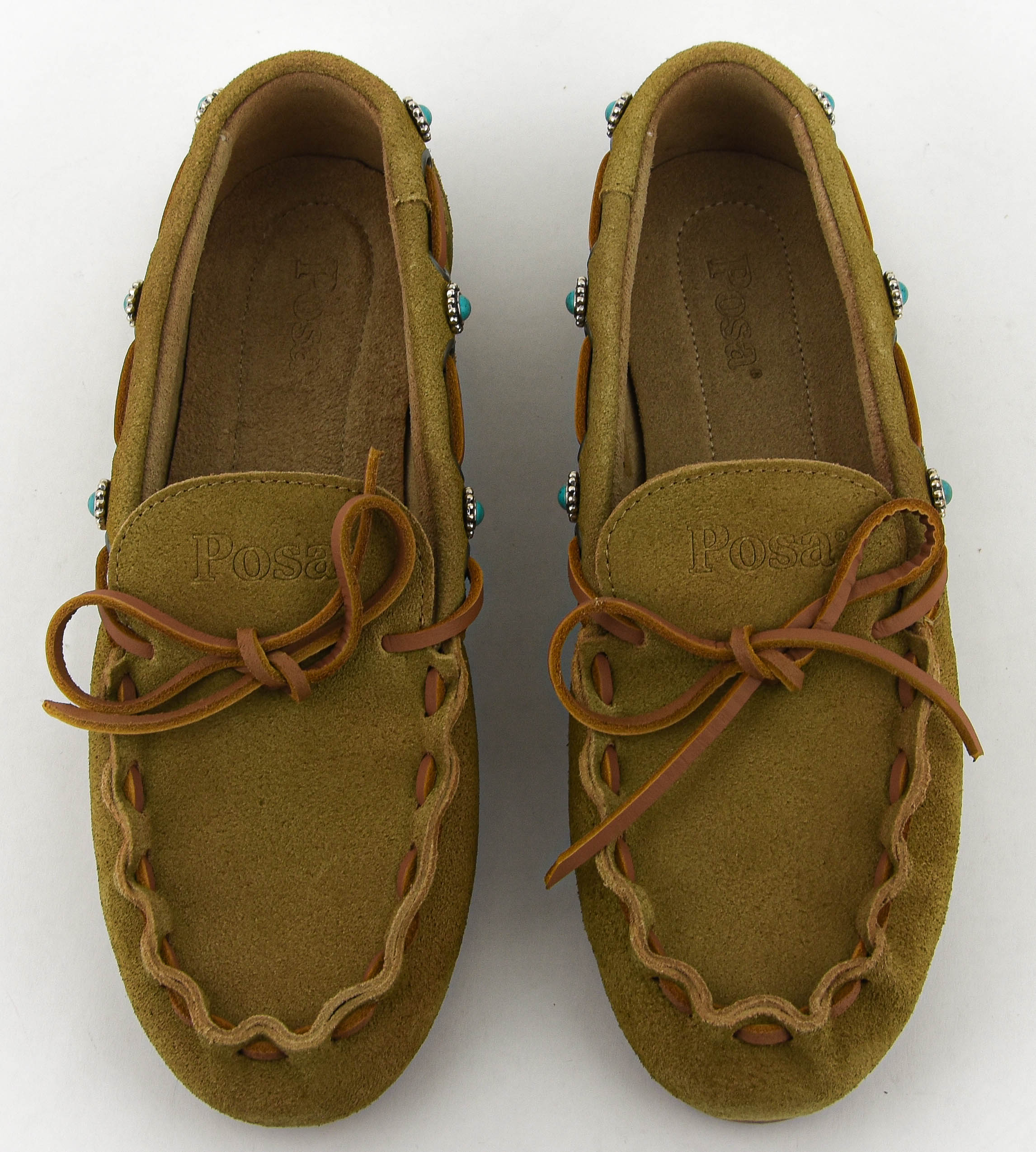 POSA BOAT LOAFER WESTERN TAN