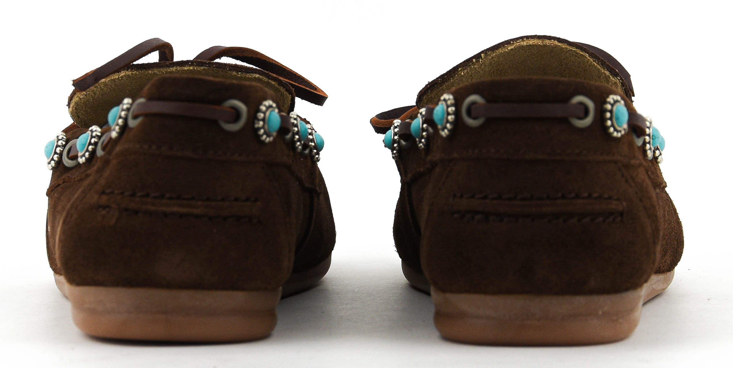 POSA BOAT LOAFER WESTERN DARK BROWN