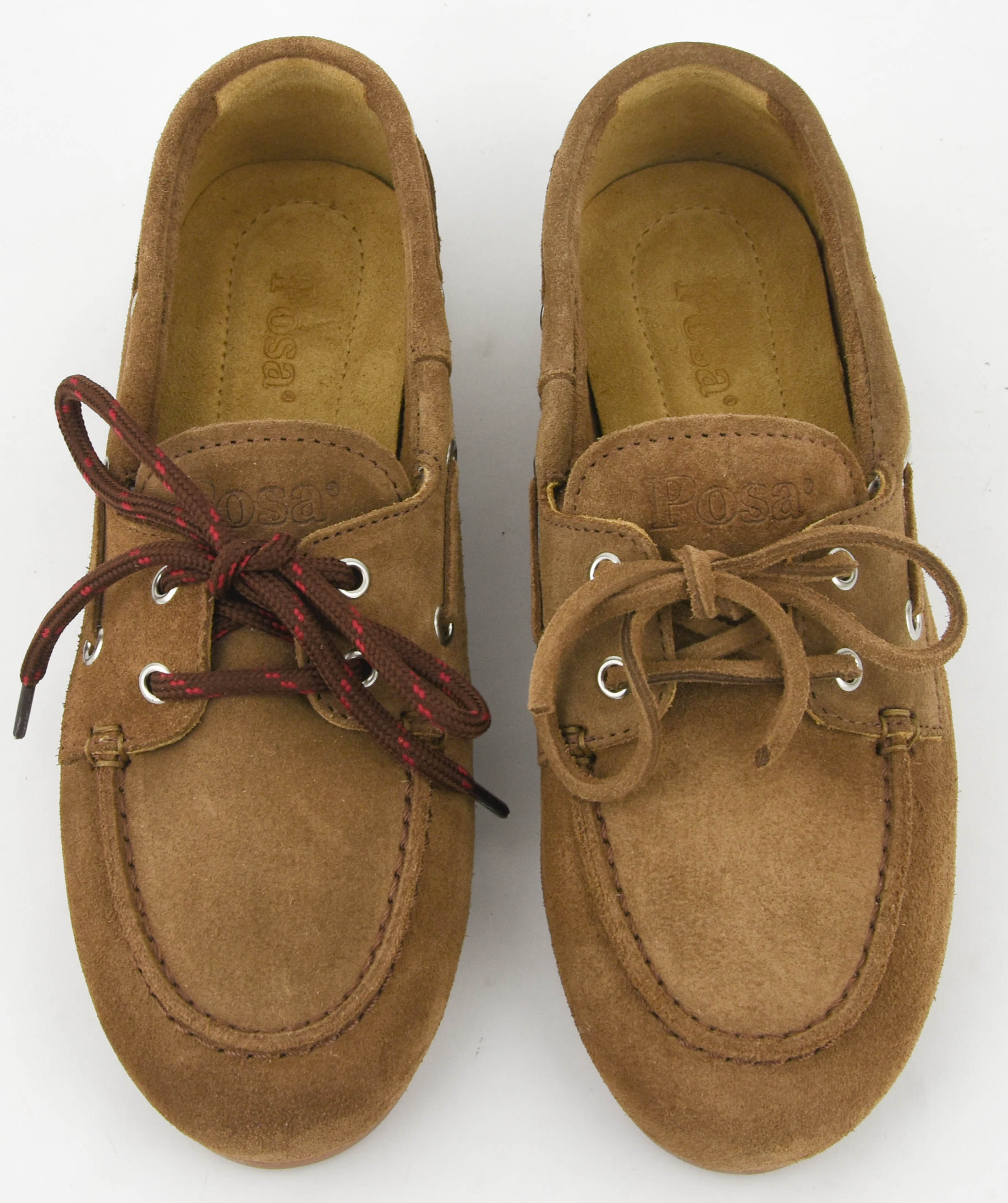 POSA BOAT LOAFER LIGHT CHOCO