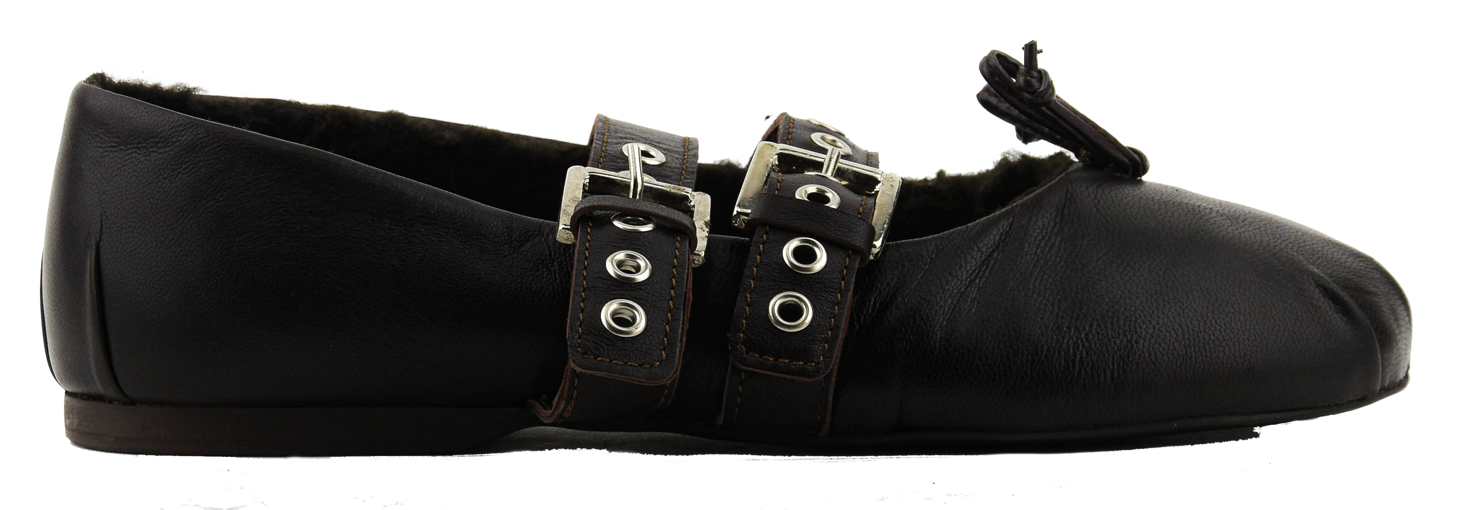 POSA VITA BALLERINA FUR DARK BROWN