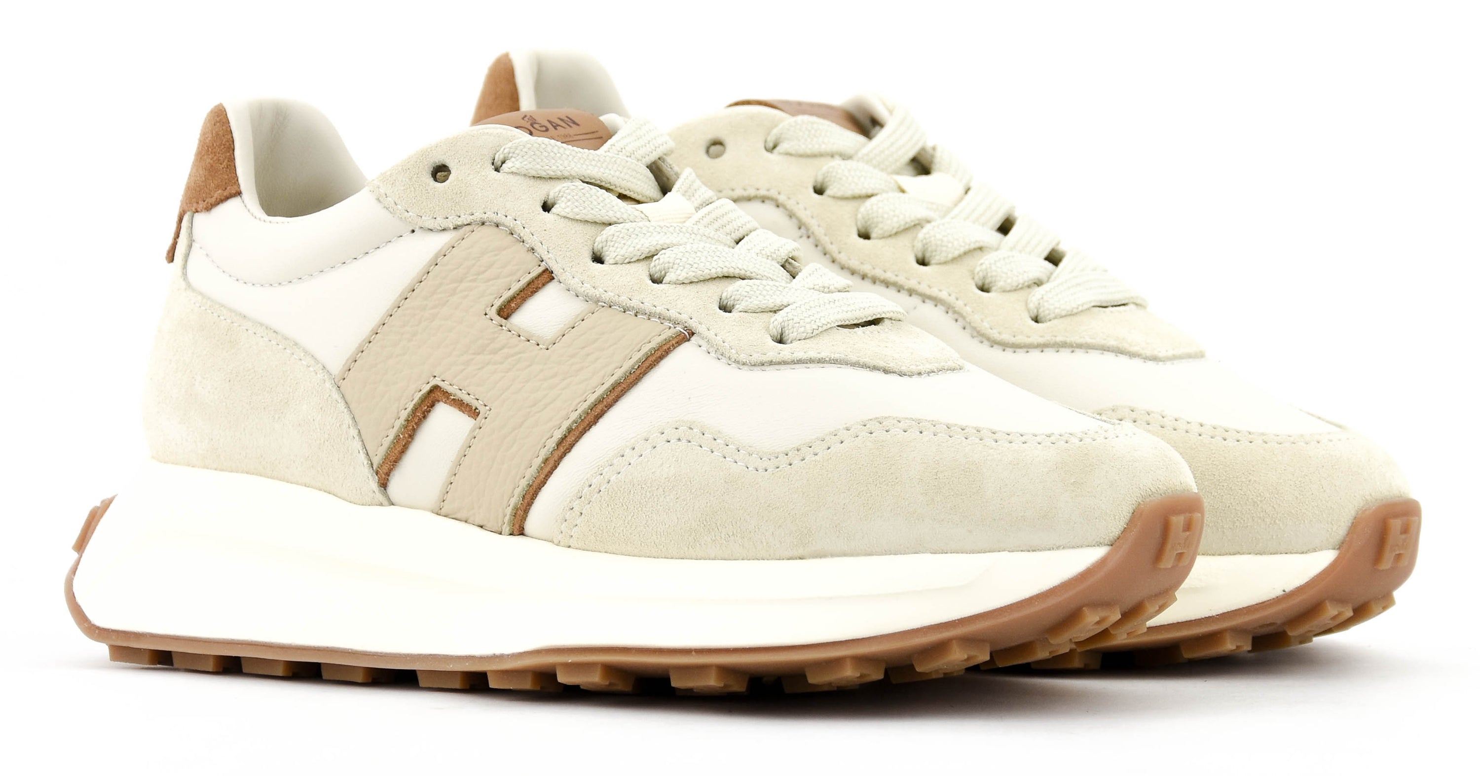 HOGAN HI-FI SNEAKER WHITE BEIGE