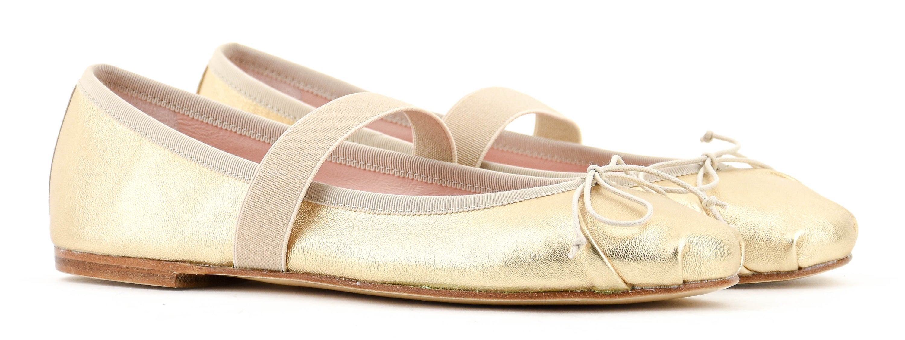 PAULWARMER BALLERINA PRETTY GOLD NAPPA