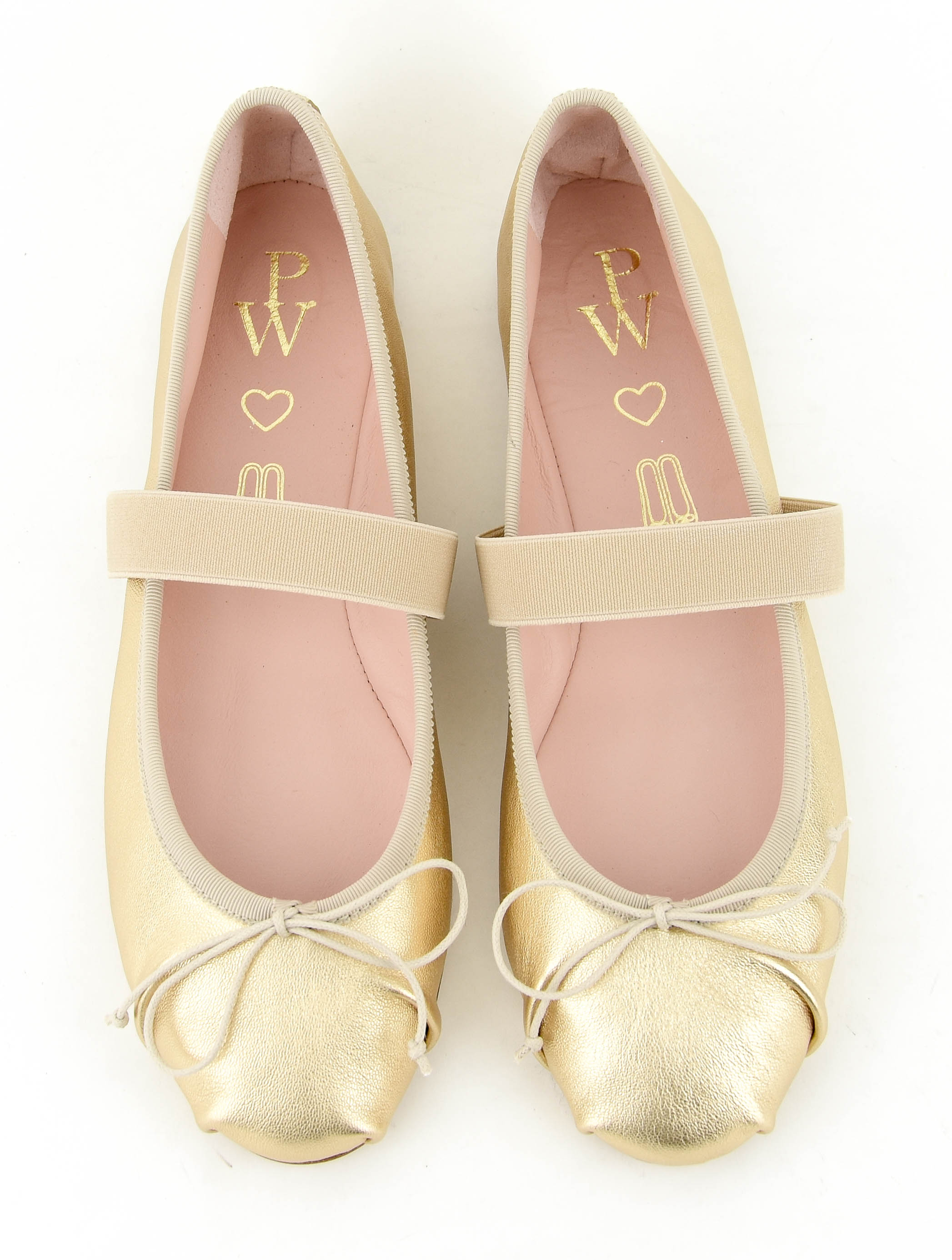 PAULWARMER BALLERINA PRETTY GOLD NAPPA