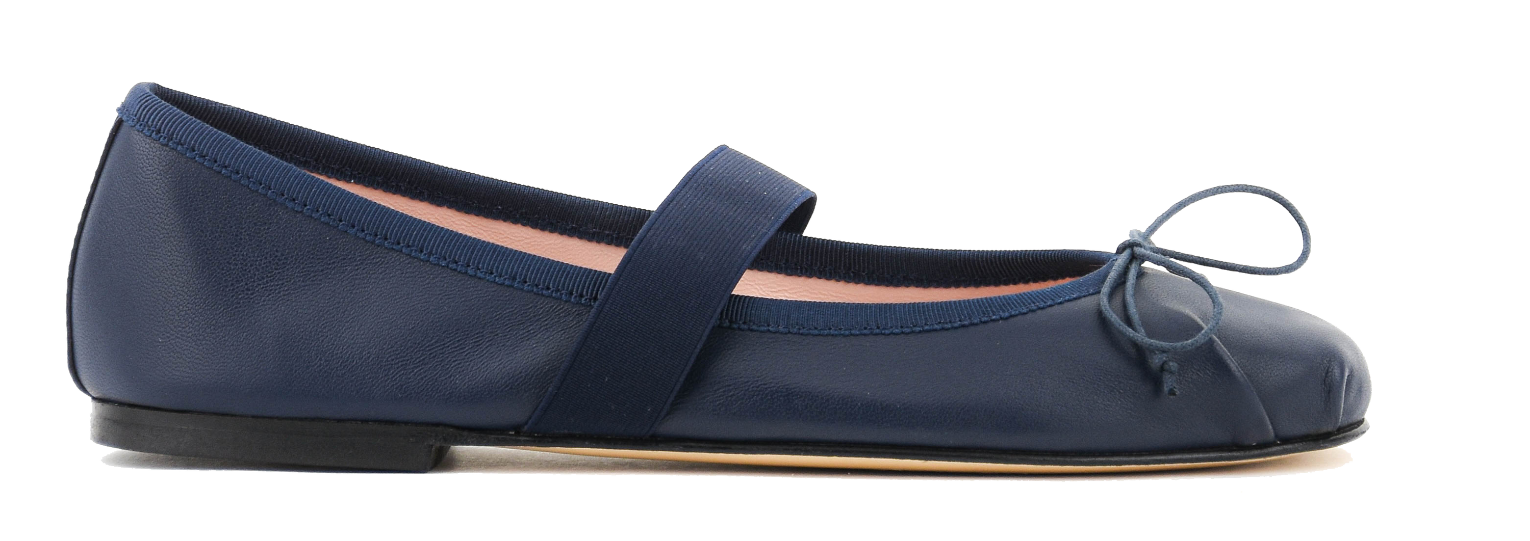 PAULWARMER BALLERINA PRETTY NAVY nappa