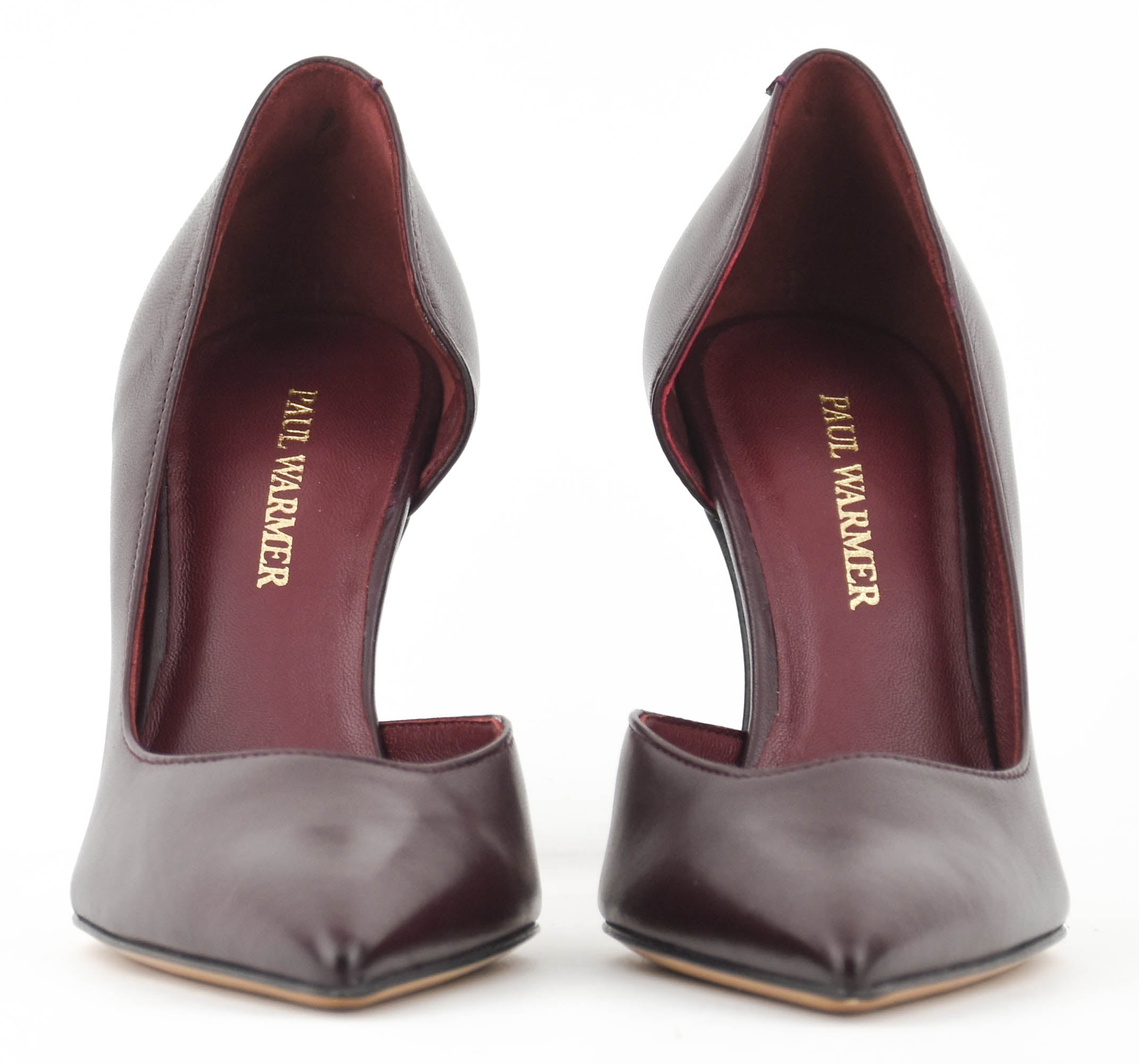 PAUL WARMER D'ORSAY PUMP NAPPA BURGUNDY