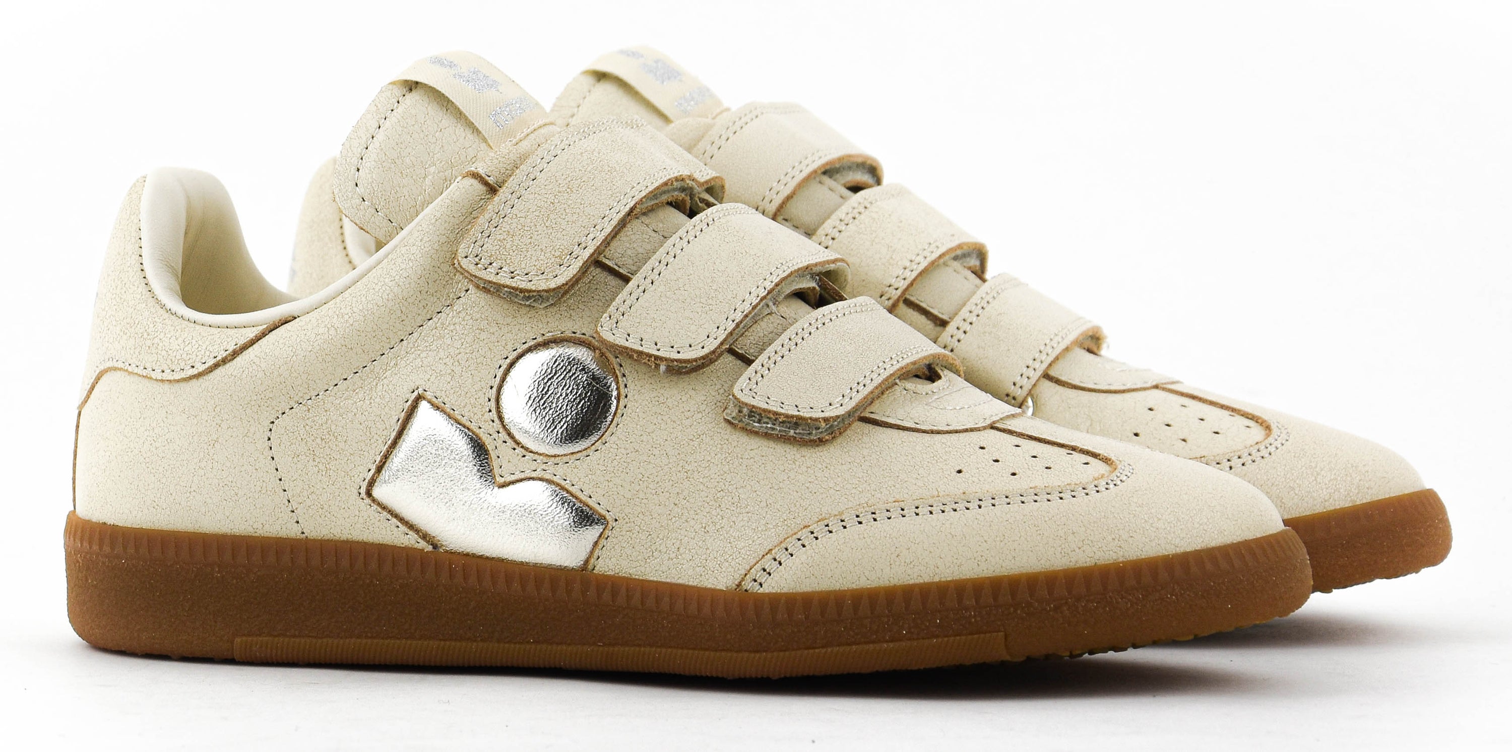 ISABEL MARANT BETH SNEAKER CHALK