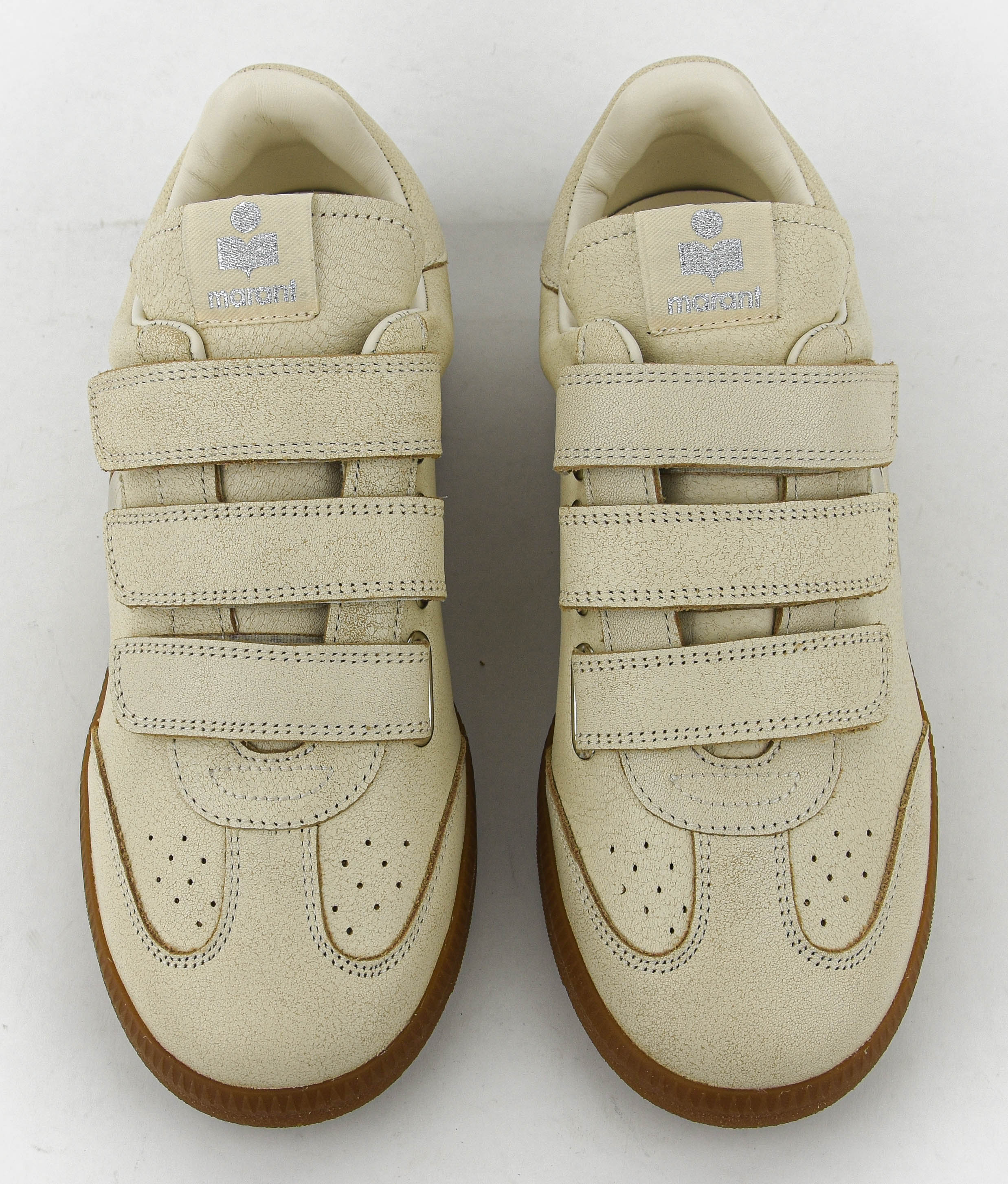 ISABEL MARANT BETH SNEAKER CHALK