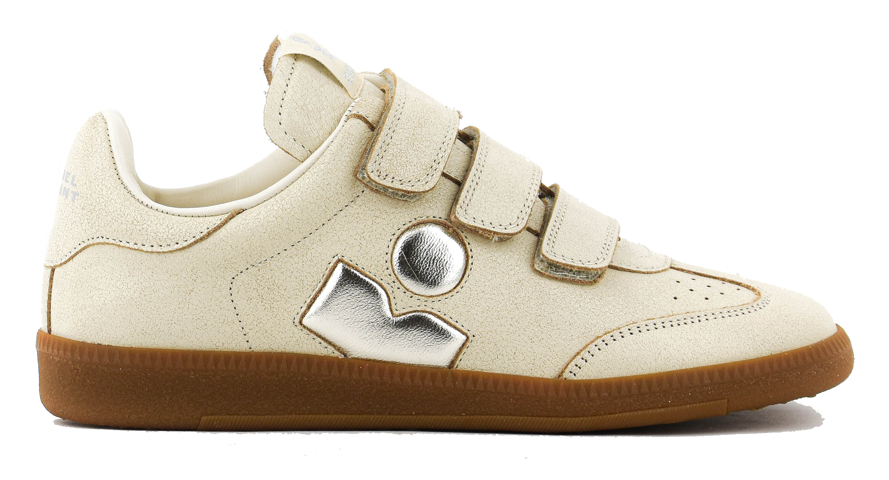 ISABEL MARANT BETH SNEAKER CHALK