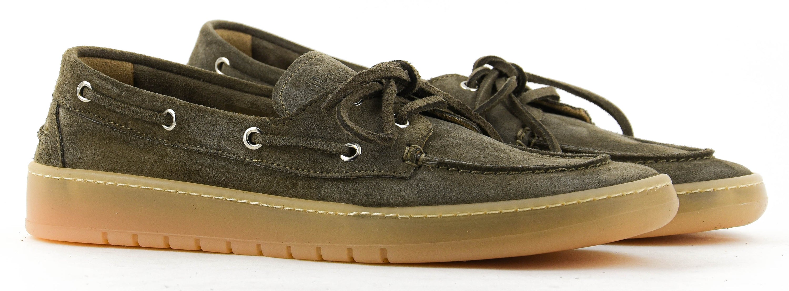 POSA BOATLOAFER MAN KAKI SUEDE