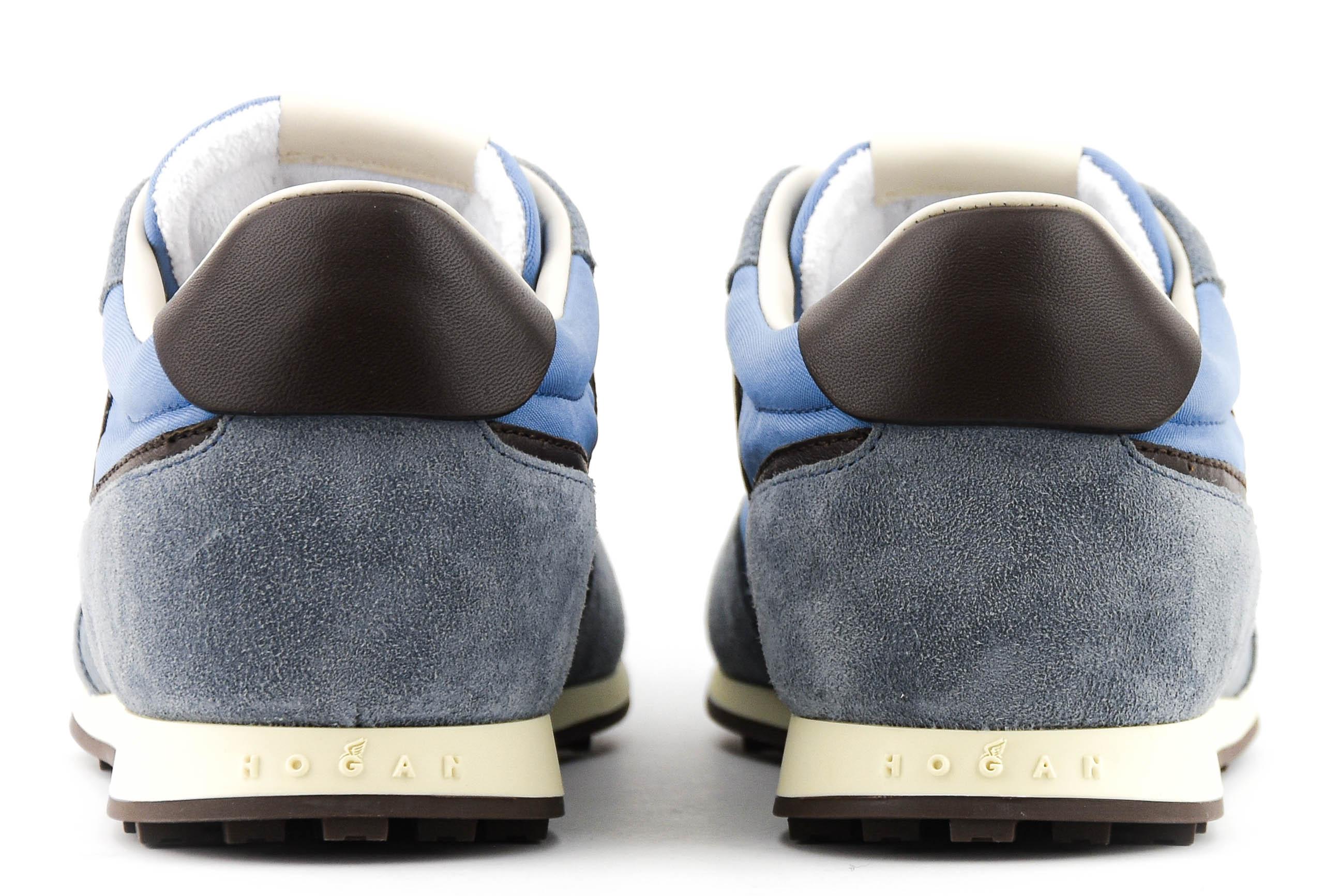 HOGAN ATHLETIC SNEAKER BLUE BROWN