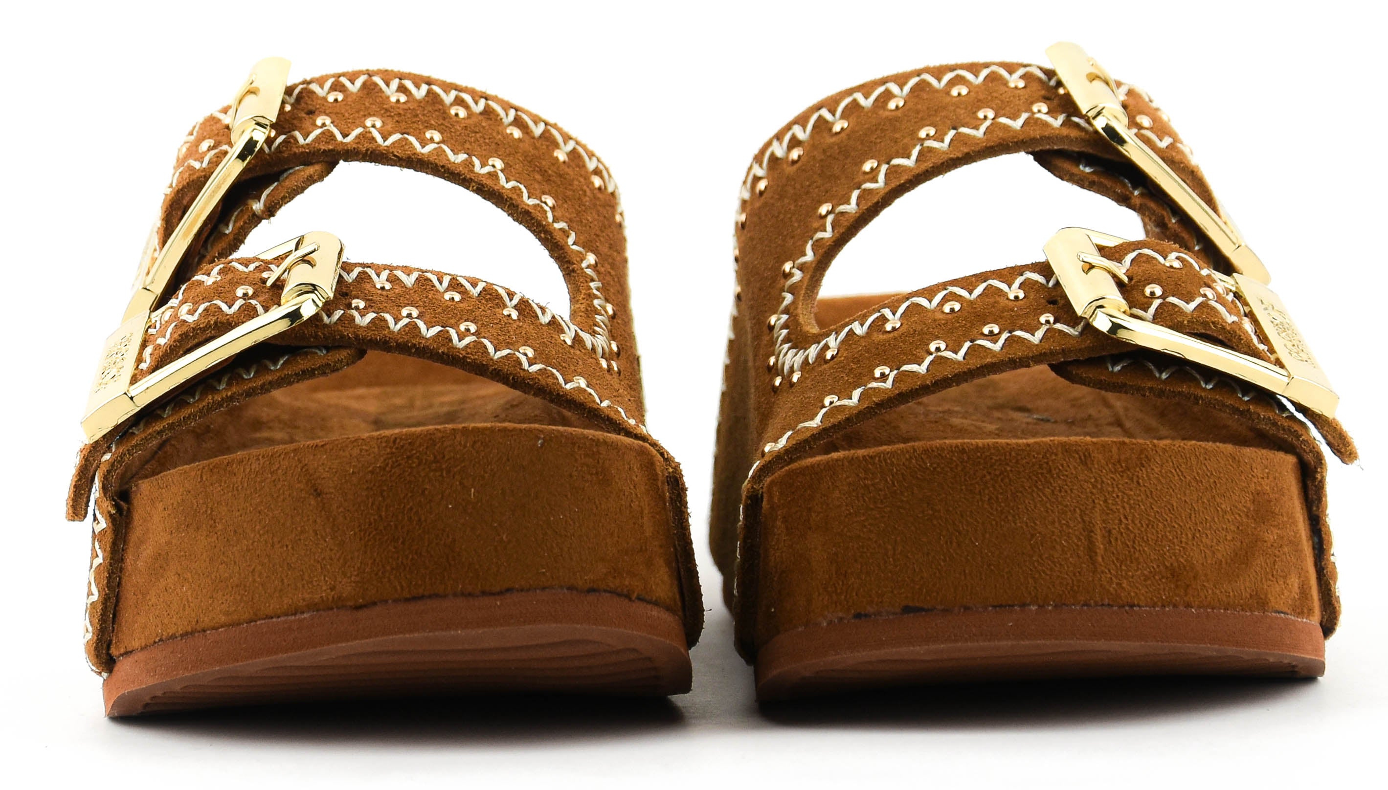 COLORS SANDAL PLATFORM TAN