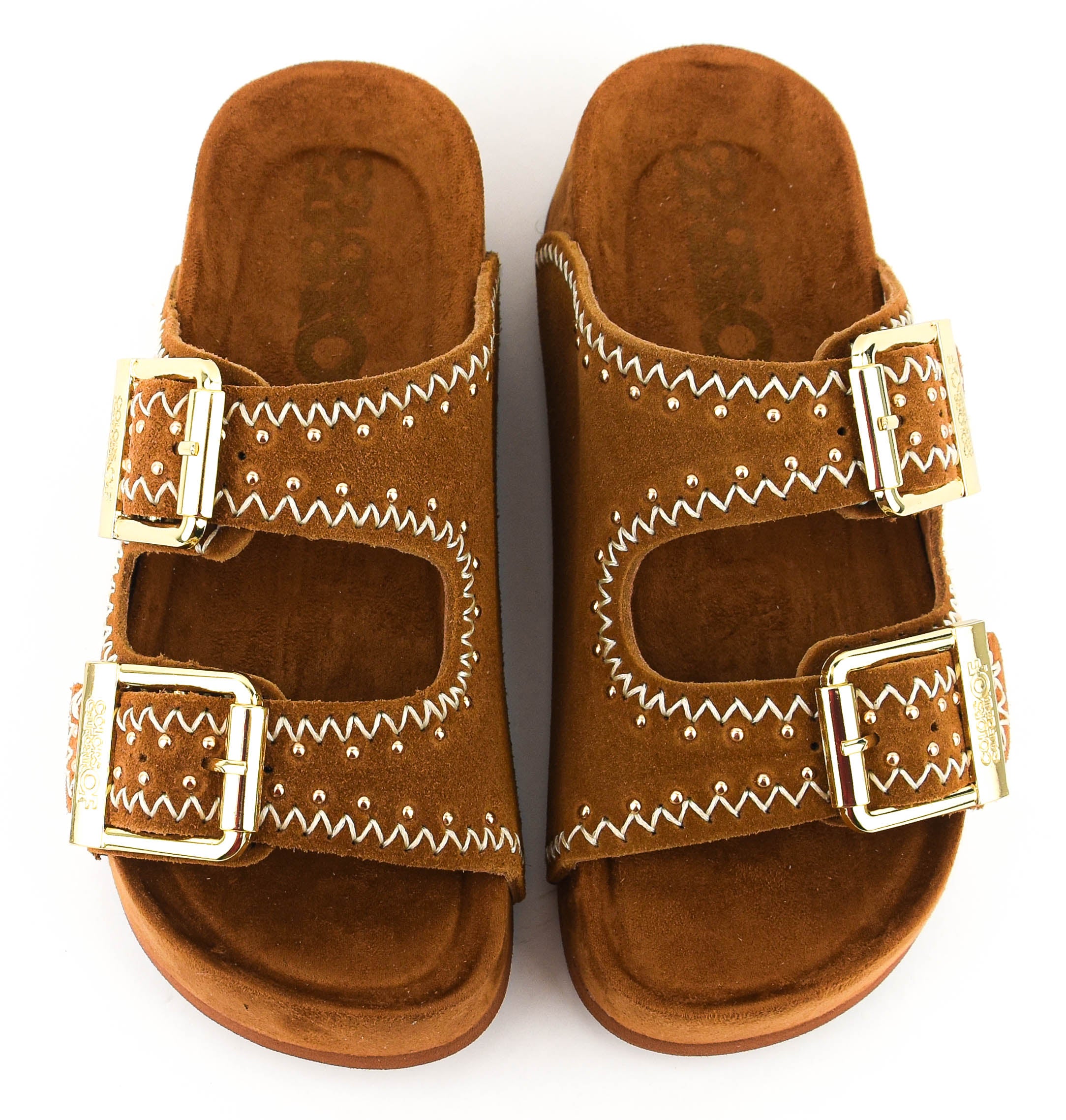 COLORS SANDAL PLATFORM TAN