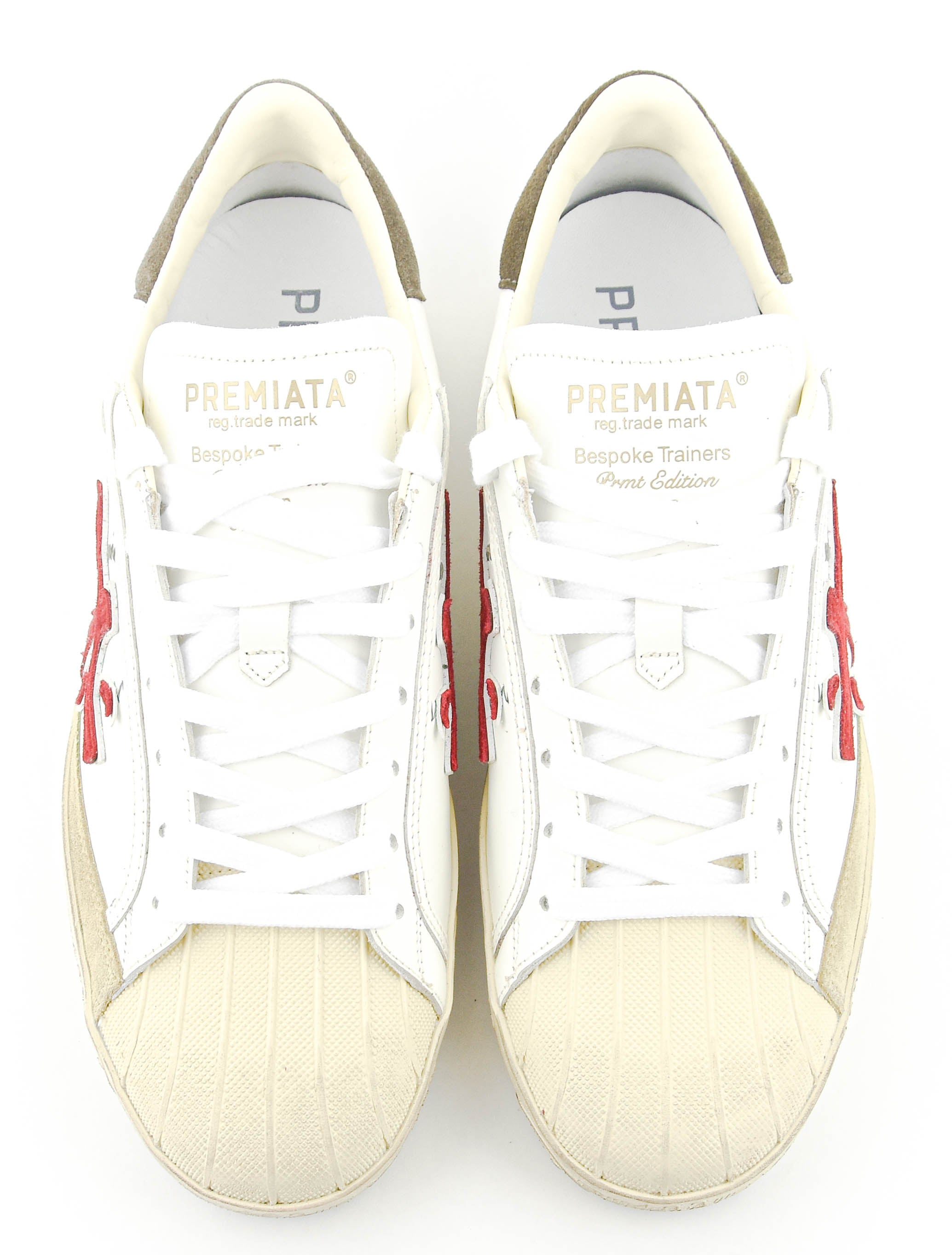 PREMIATA STEVEN SNEAKER WHITE RED